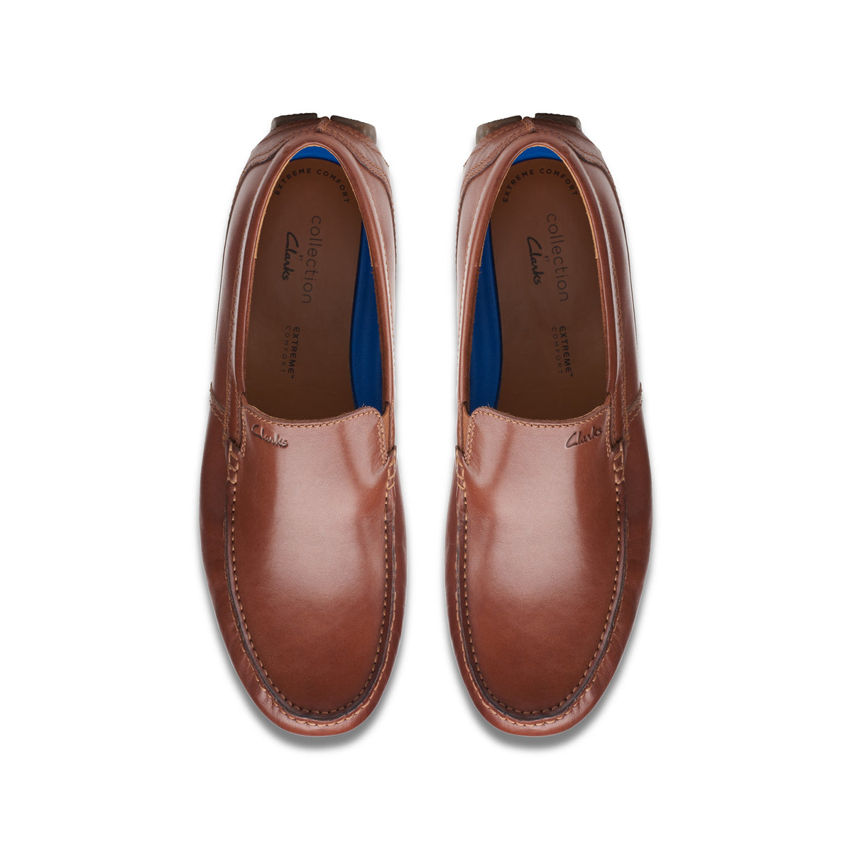 Clarks Men Tan Markman Plain Shoes