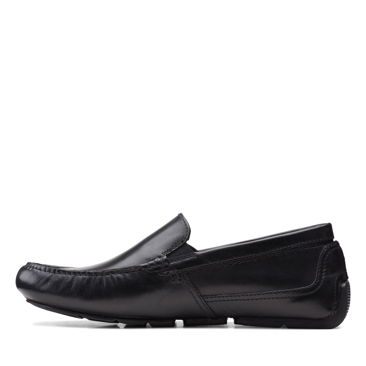 Clarks Men Black Markman Plain Shoes