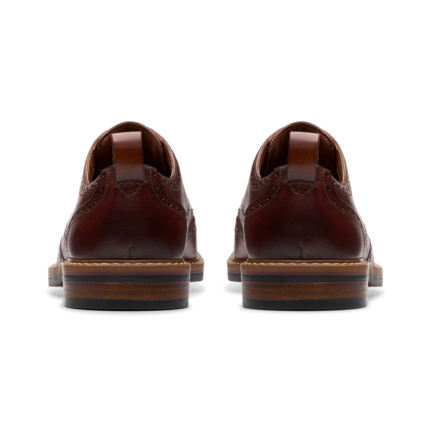 Clarks Men Aldwin Limit Tan Shoes