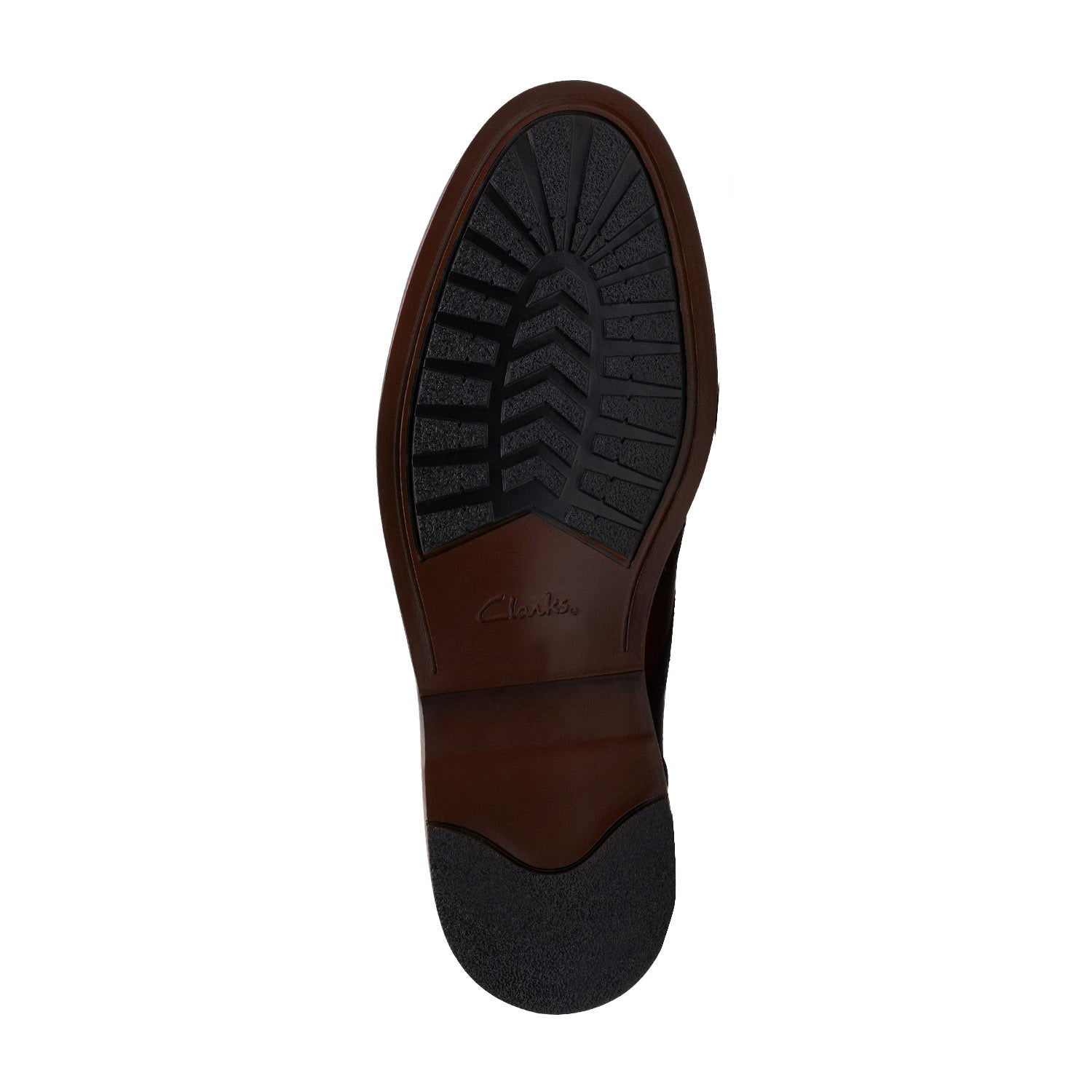 Clarks Men Aldwin Limit Tan Shoes