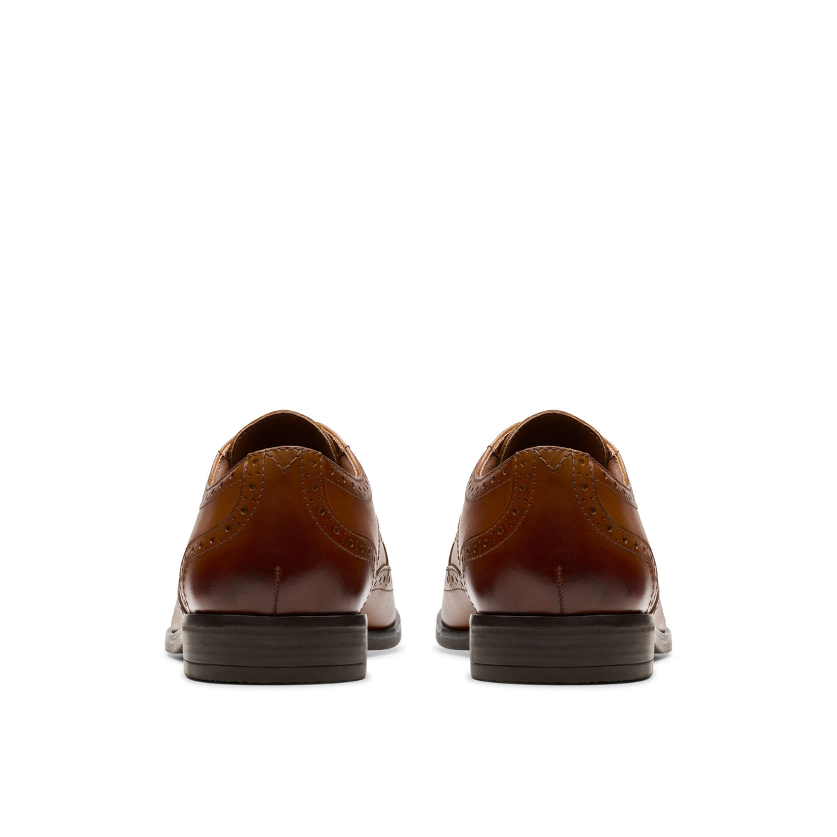 Clarks Men Tan Brandon Limit Shoes