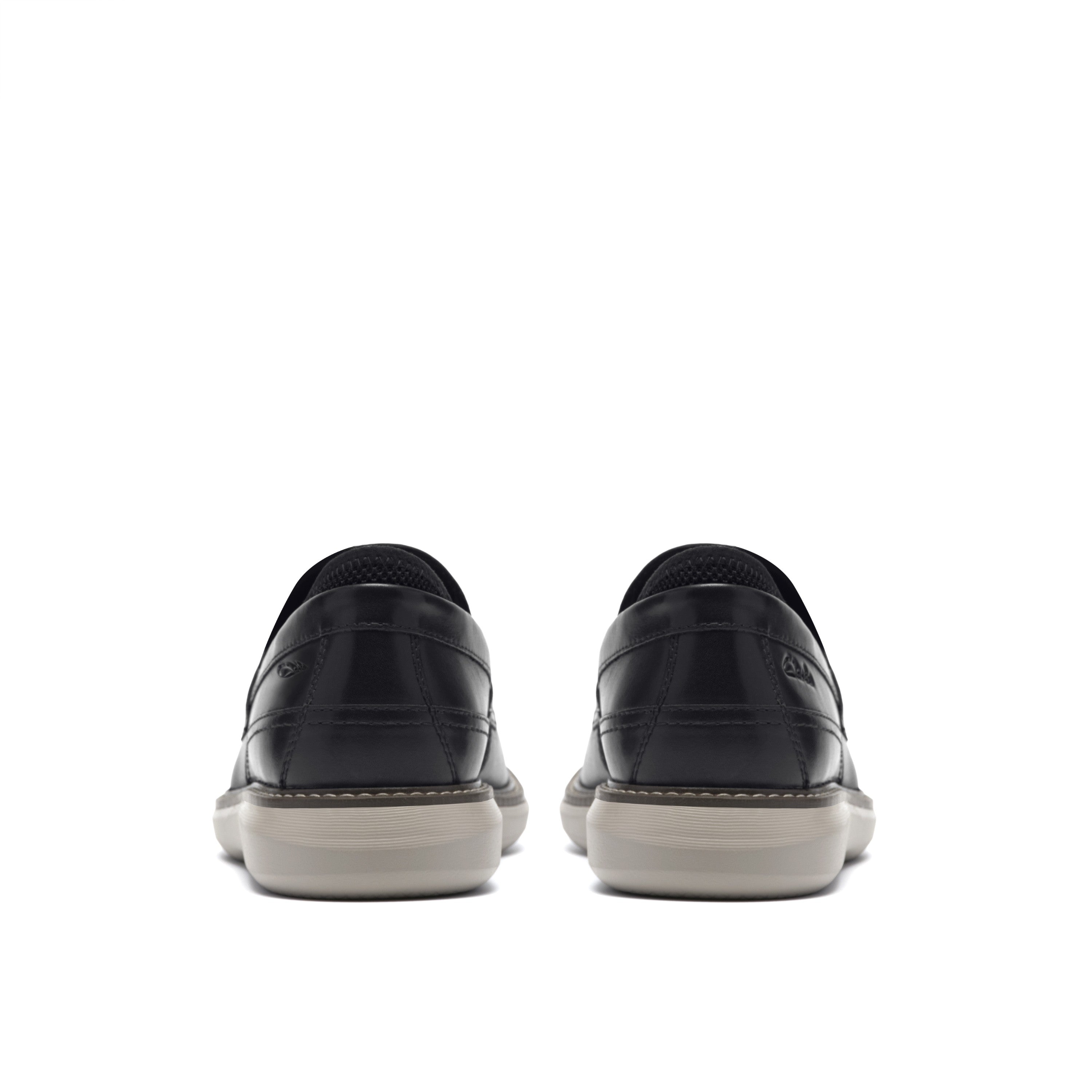 Clarks Men Black Brantin Loafer Shoes