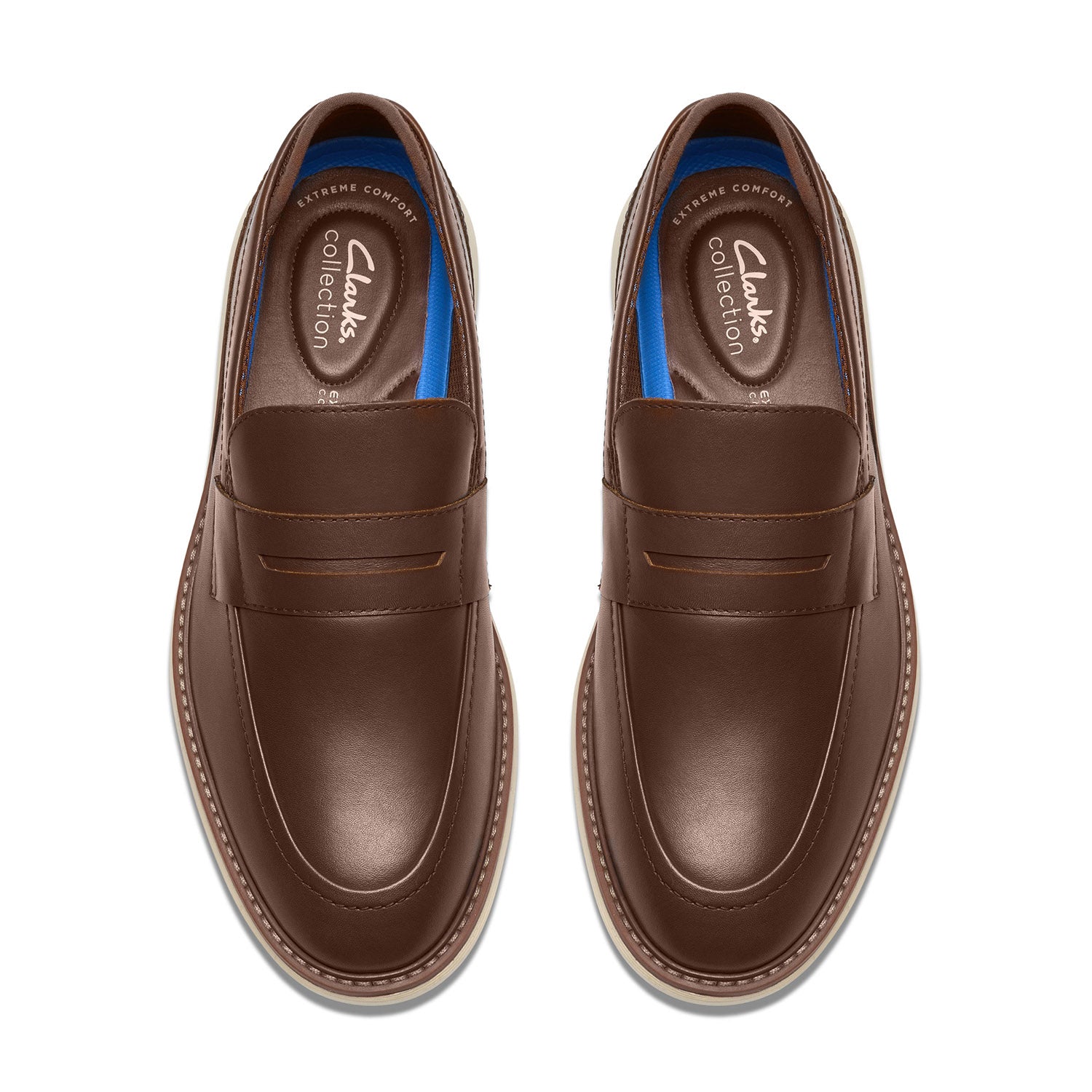 Clarks Men Brantin Loafer Tan Shoes