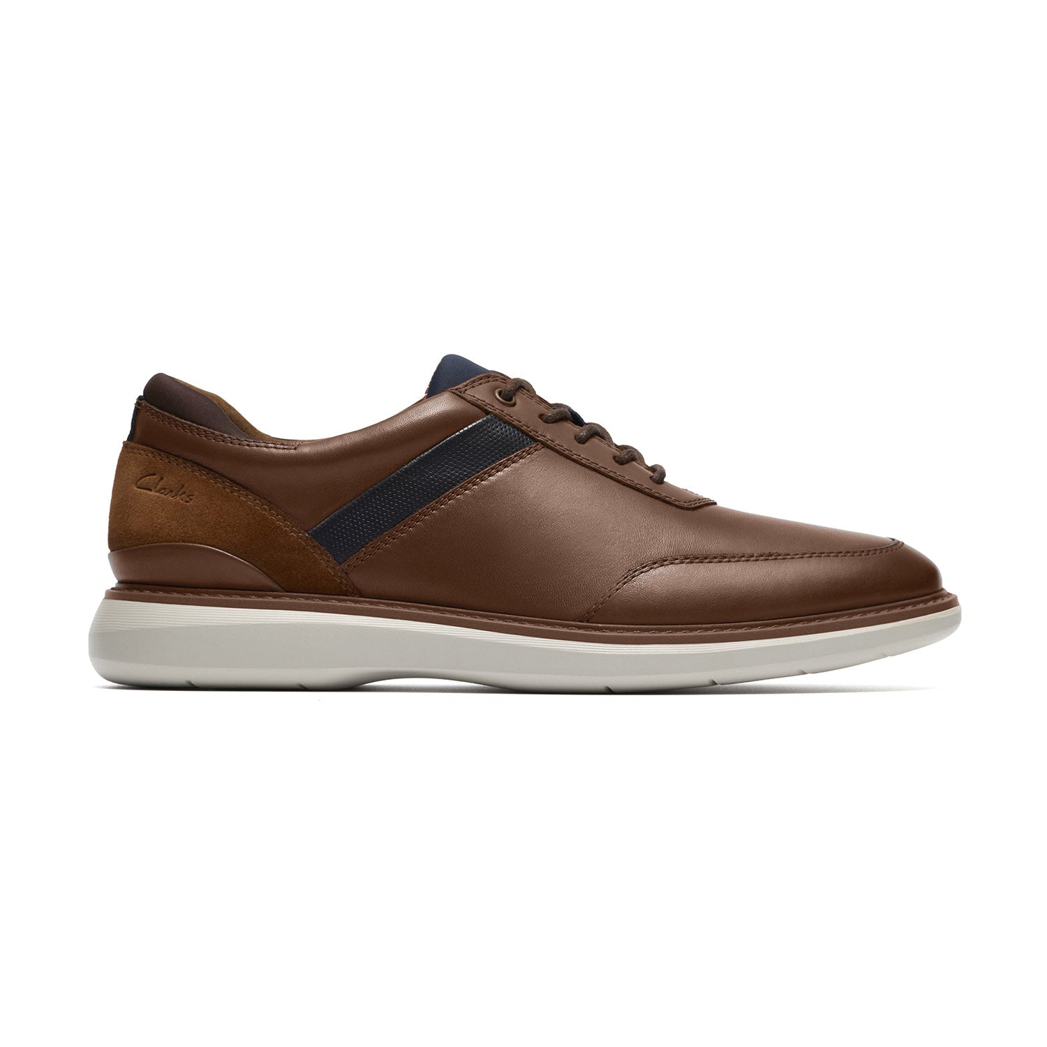 Clarks Men Brantin Style Tan Shoes