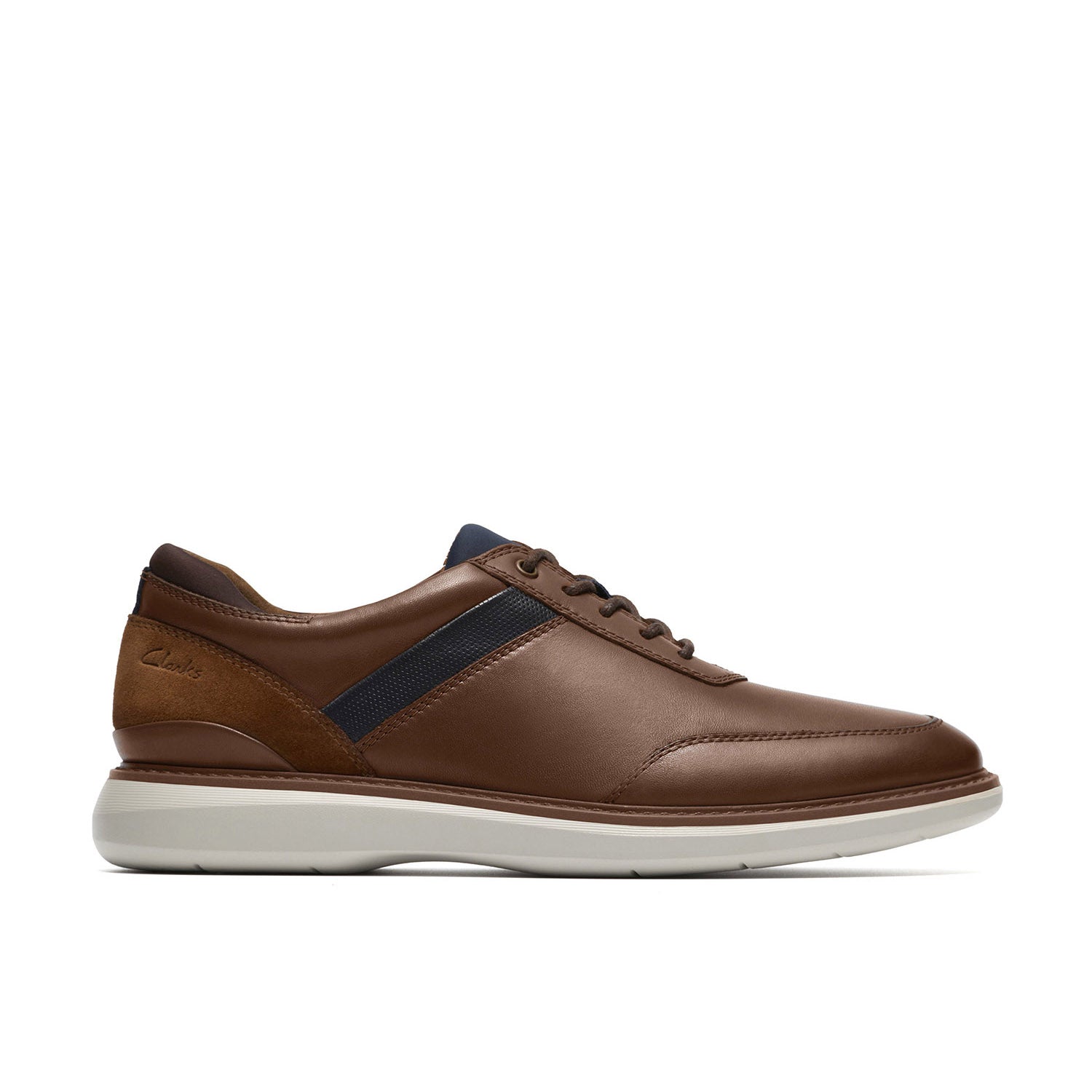 Clarks Men Brantin Style Tan Shoes