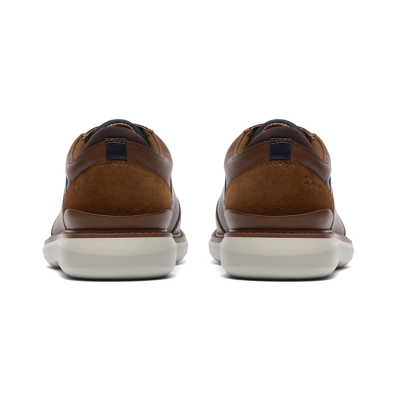 Clarks Men Brantin Style Tan Shoes