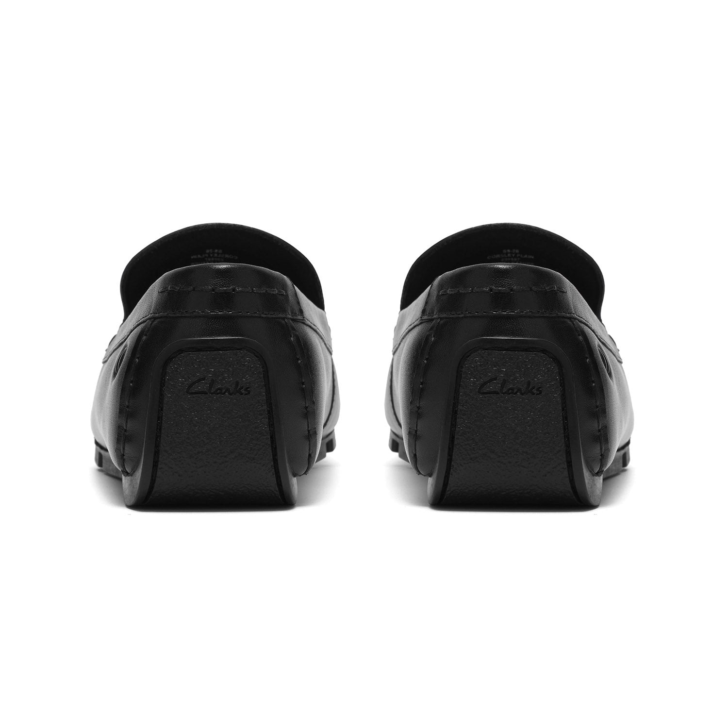 Clarks Men Corsely Plain Black Shoes