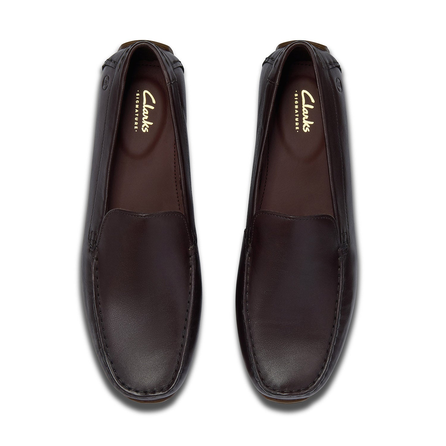 Clarks Men Corsely Plain Brown Shoes
