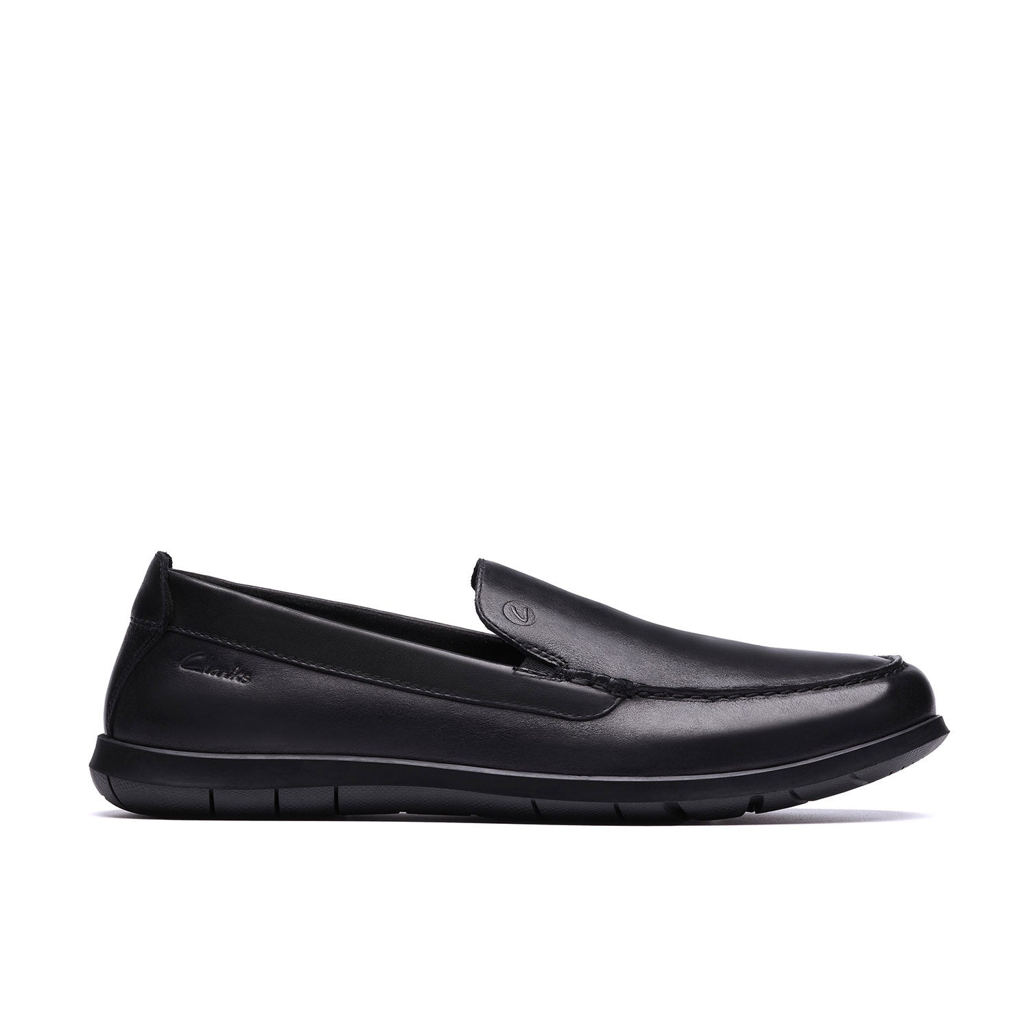 Clarks Men Flexway Step Black Shoes