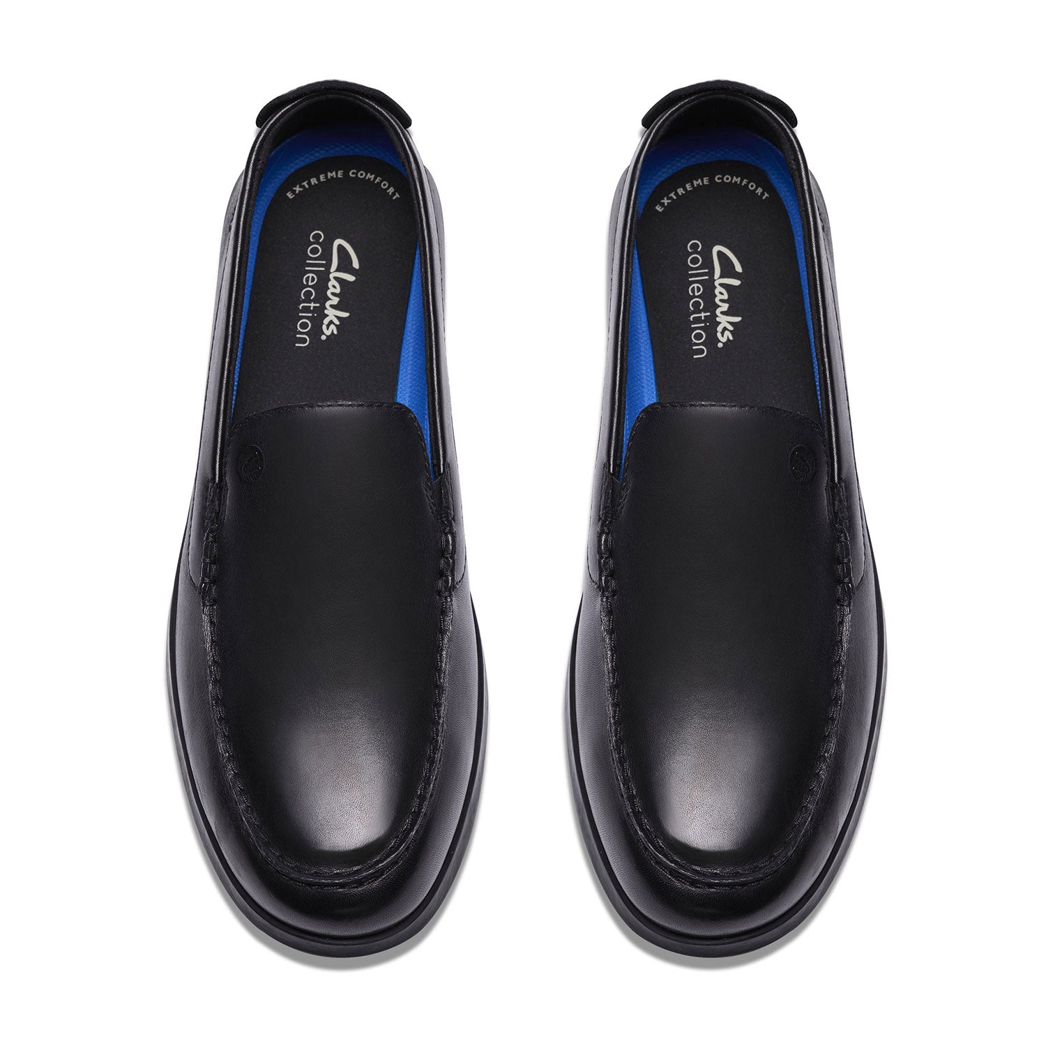 Clarks Men Flexway Step Black Shoes