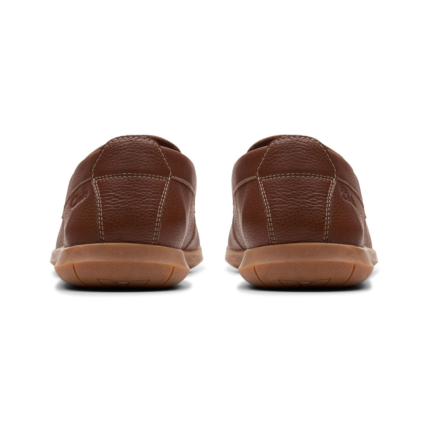 Clarks Men Flexway Step L Brown Shoes