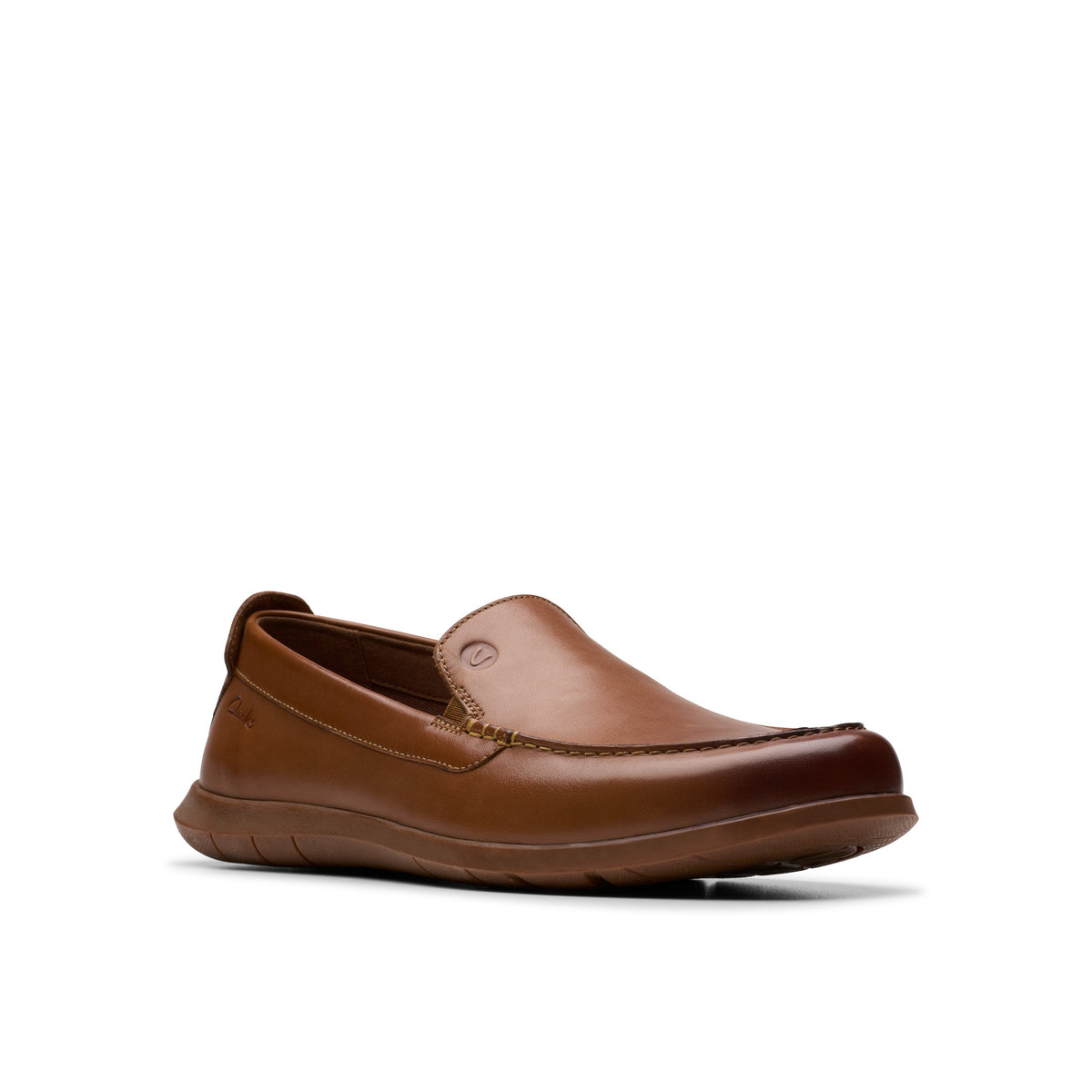 Clarks Men Tan Flexway Step Shoes