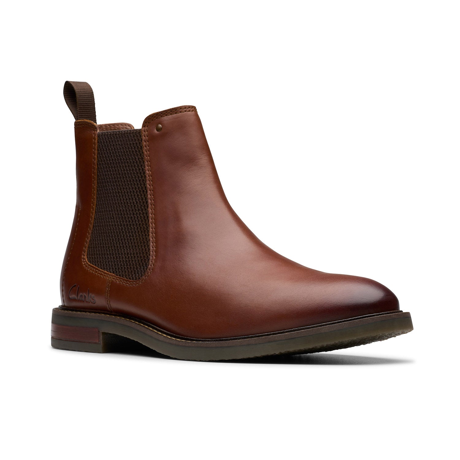 Clarks Men Jaxen Easy Easy Tan Boots