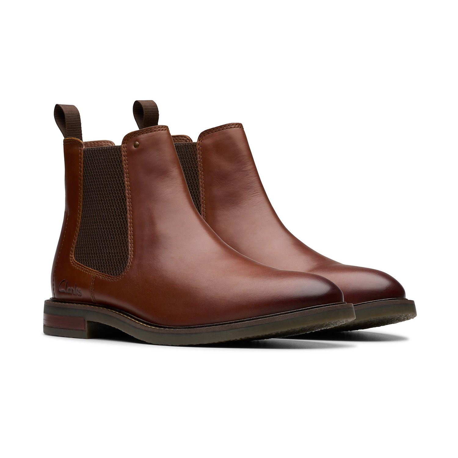 Clarks Men Jaxen Easy Tan Boots
