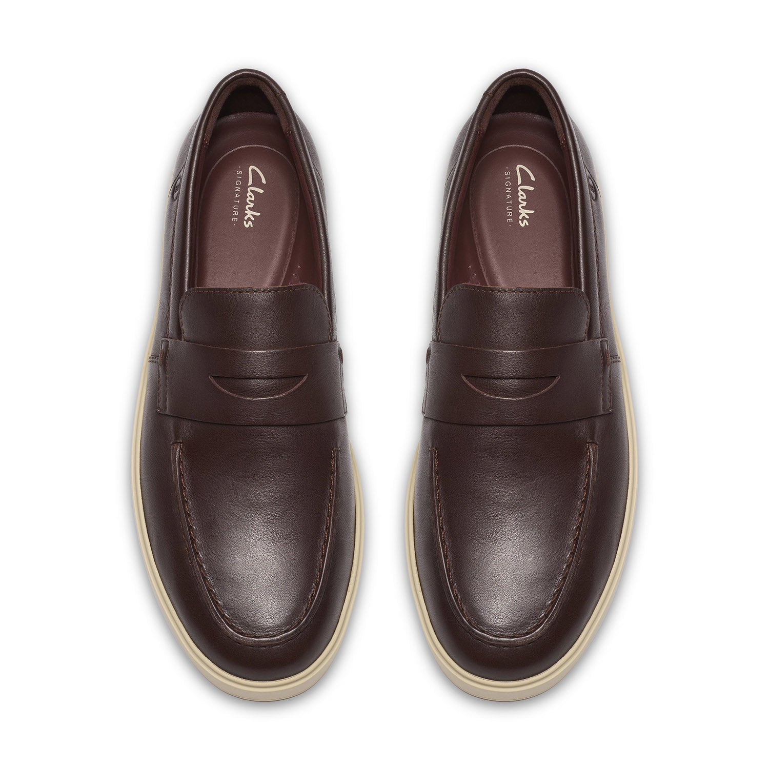 Clarks Men Lockford Easy Brown Shoes