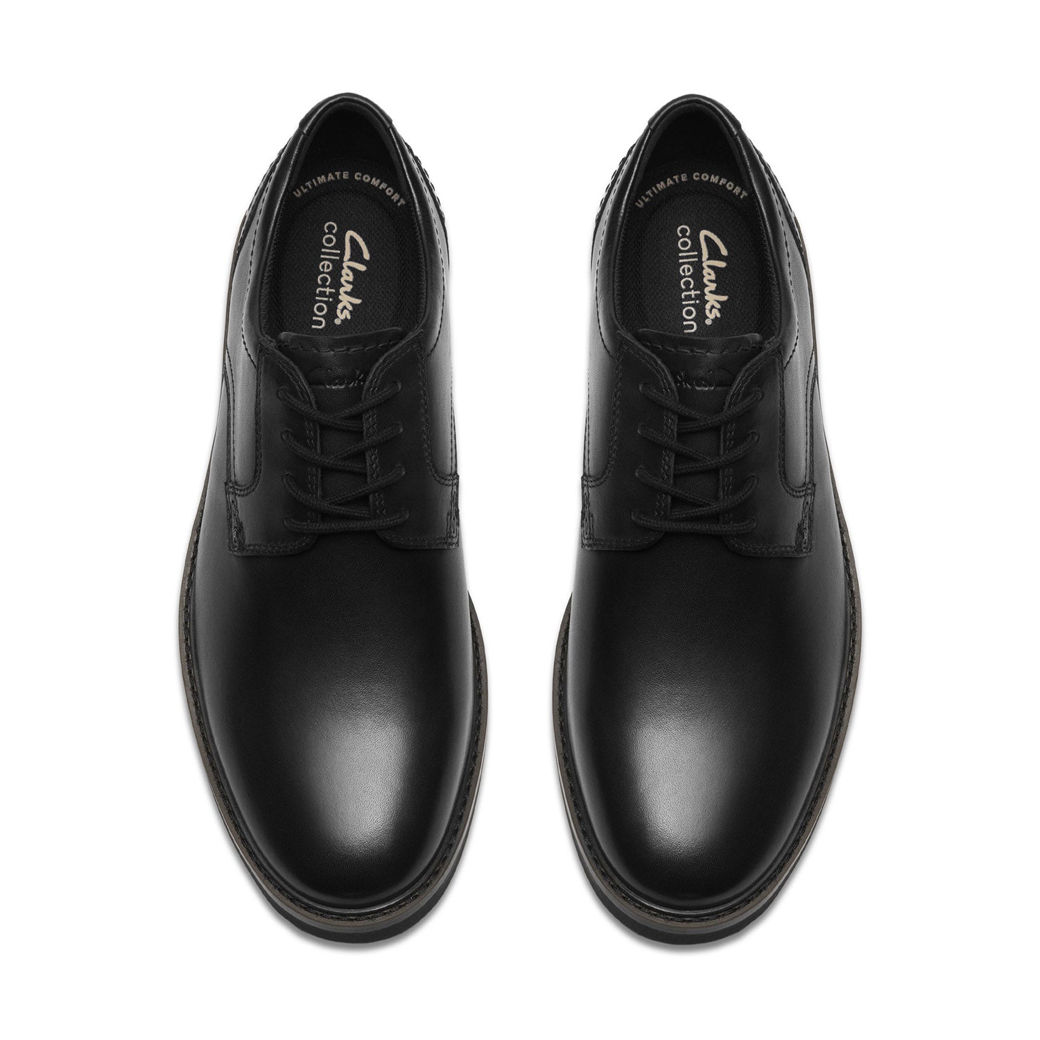 Clarks Men Radcliff Low Black Shoes