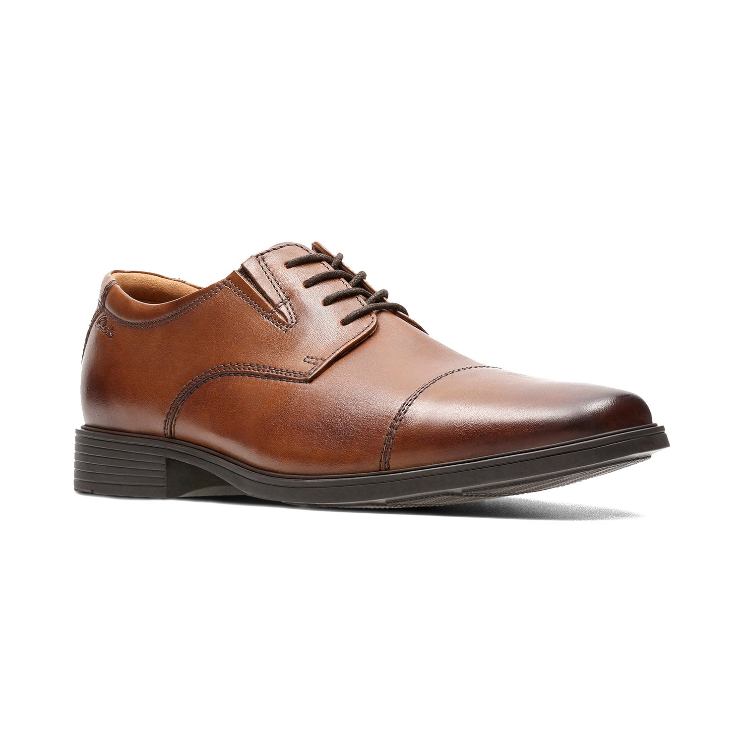 Clarks Men Tilden Cap Tan Shoes