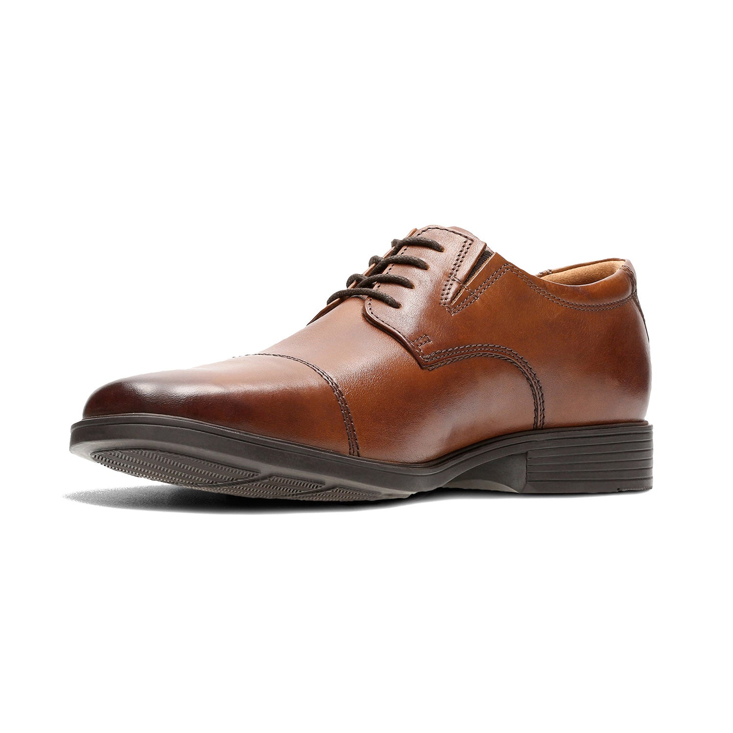 Clarks Men Tilden Cap Tan Shoes