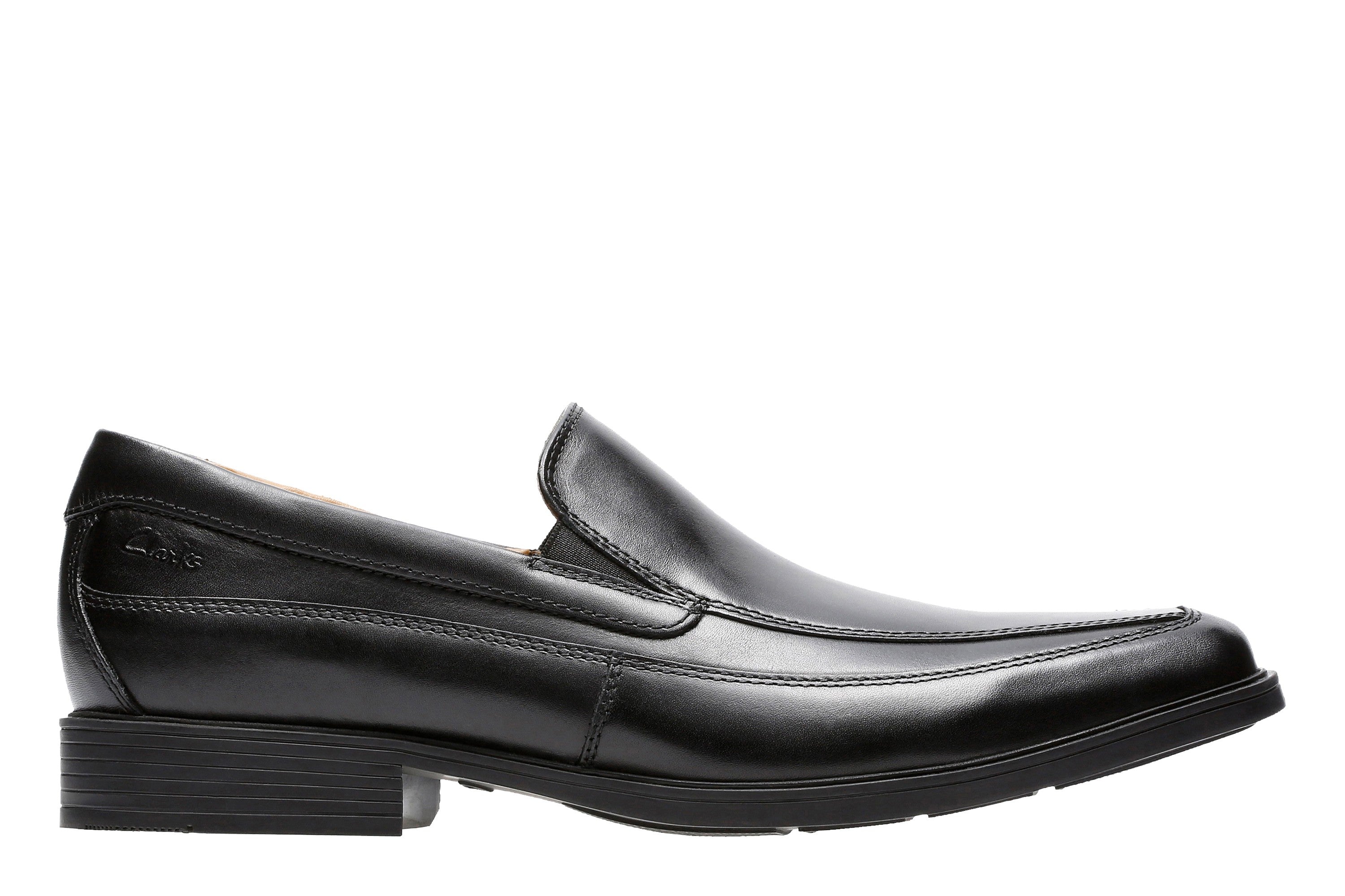 Clarks Men Black Tilden Free Shoes
