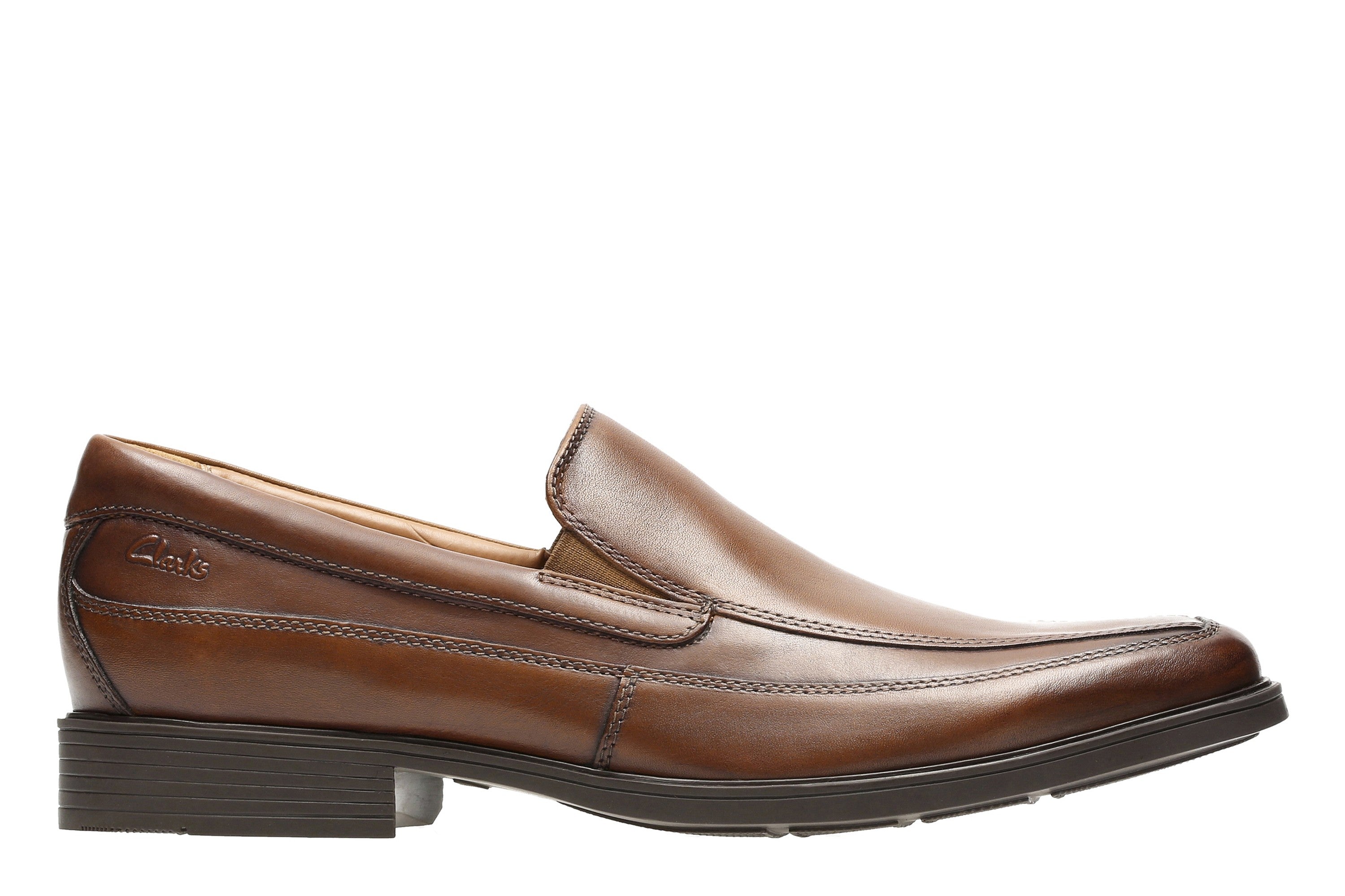 Clarks Men Tan Tilden Free Shoes