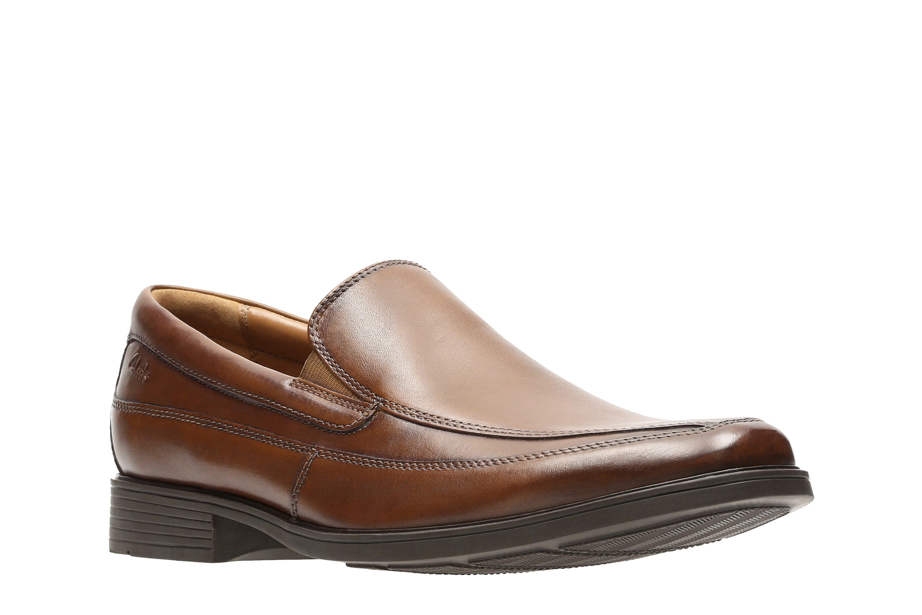 Clarks Men Tan Tilden Free Shoes