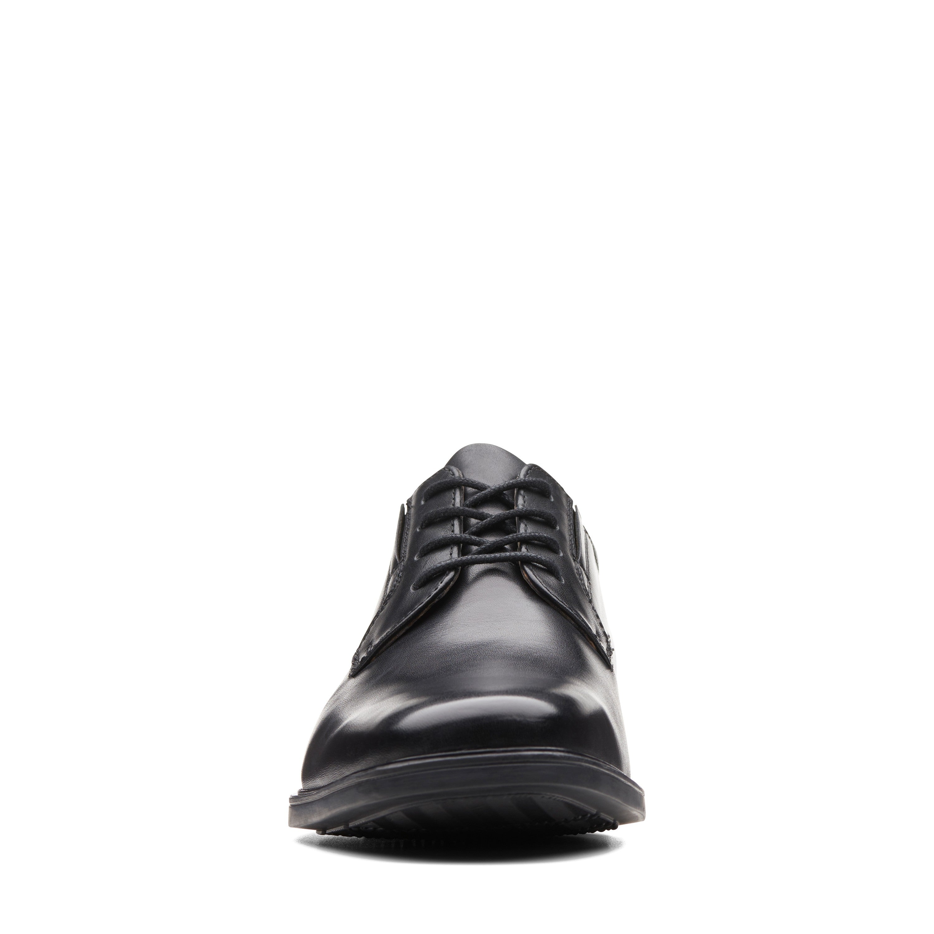 Clarks Men Black Tilden Plain Shoes