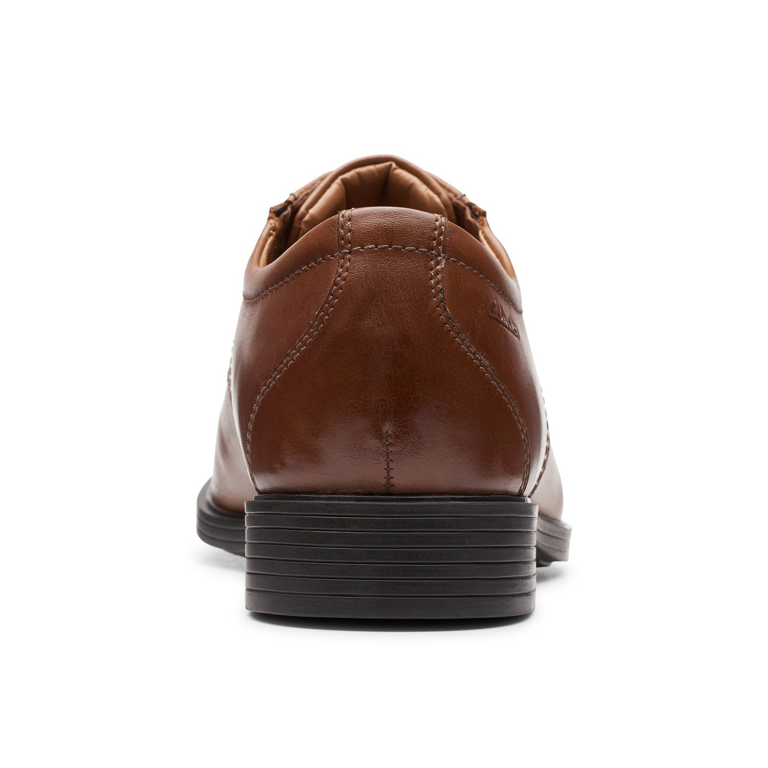 Clarks Men Whiddon Cap Tan Shoes