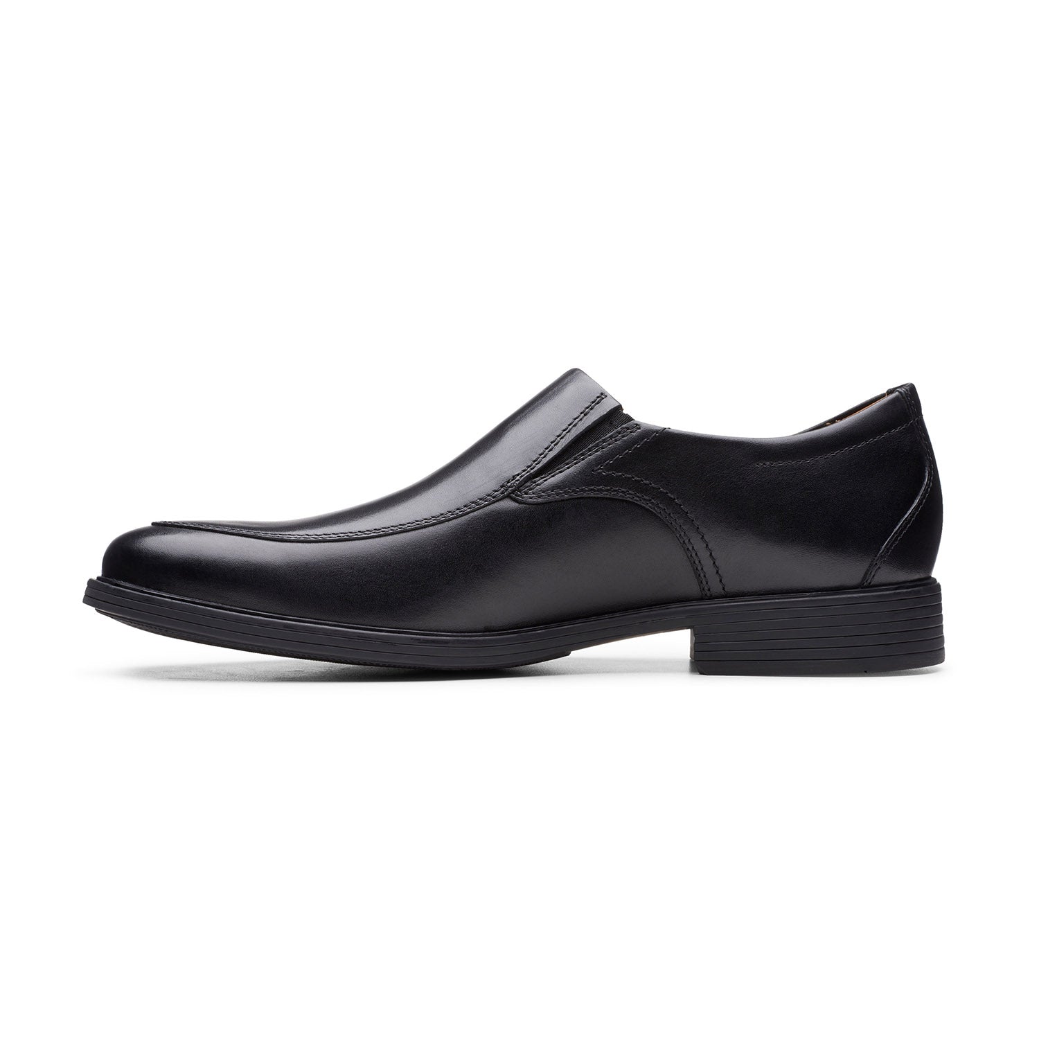 Clarks Men Whiddon Step Black Shoes