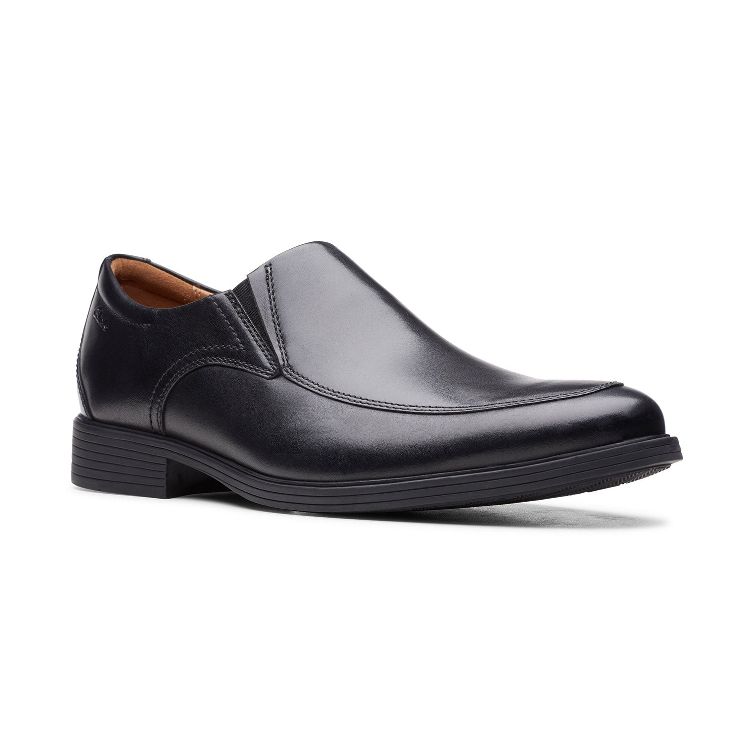 Clarks Men Whiddon Step Black Shoes