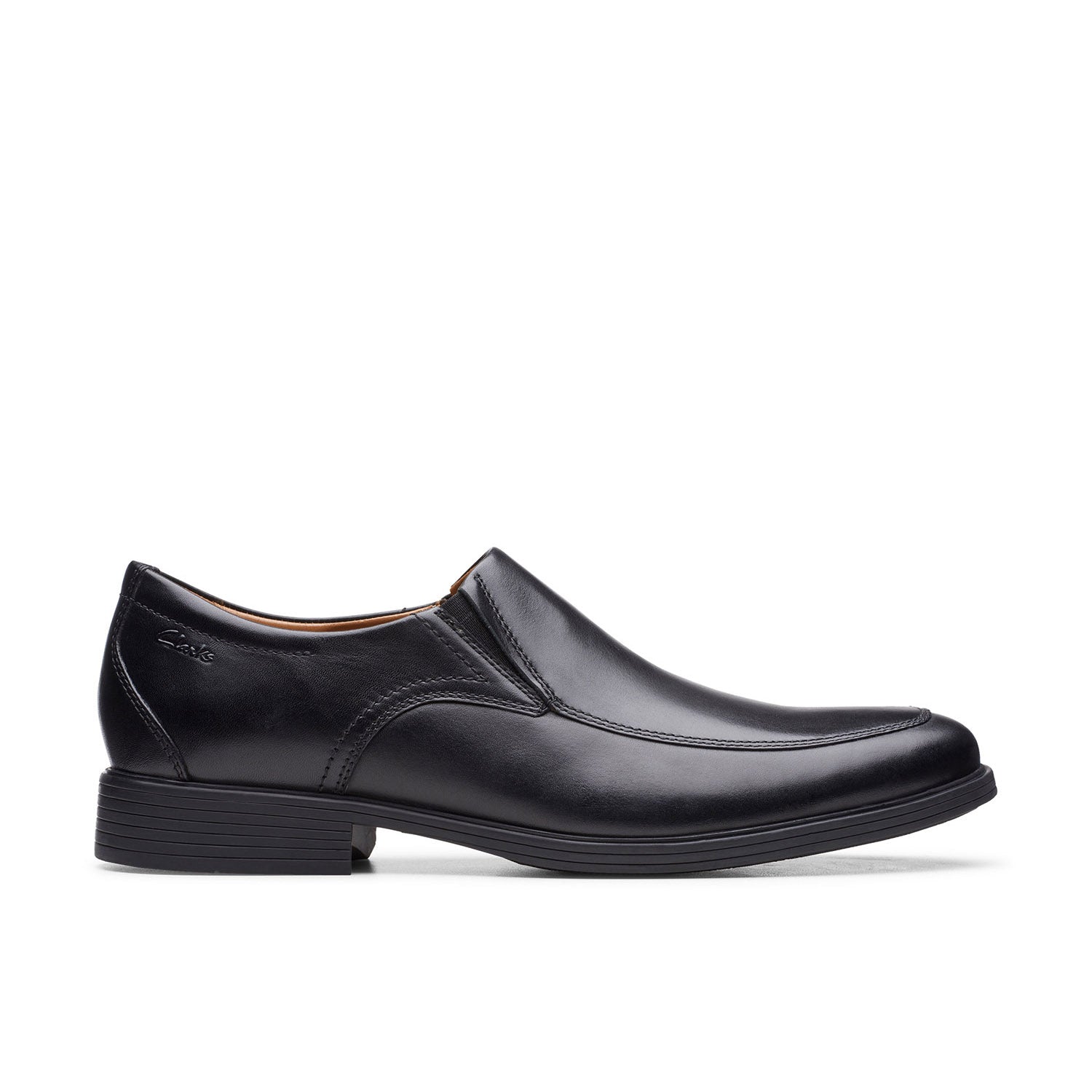 Clarks Men Whiddon Step Black Shoes