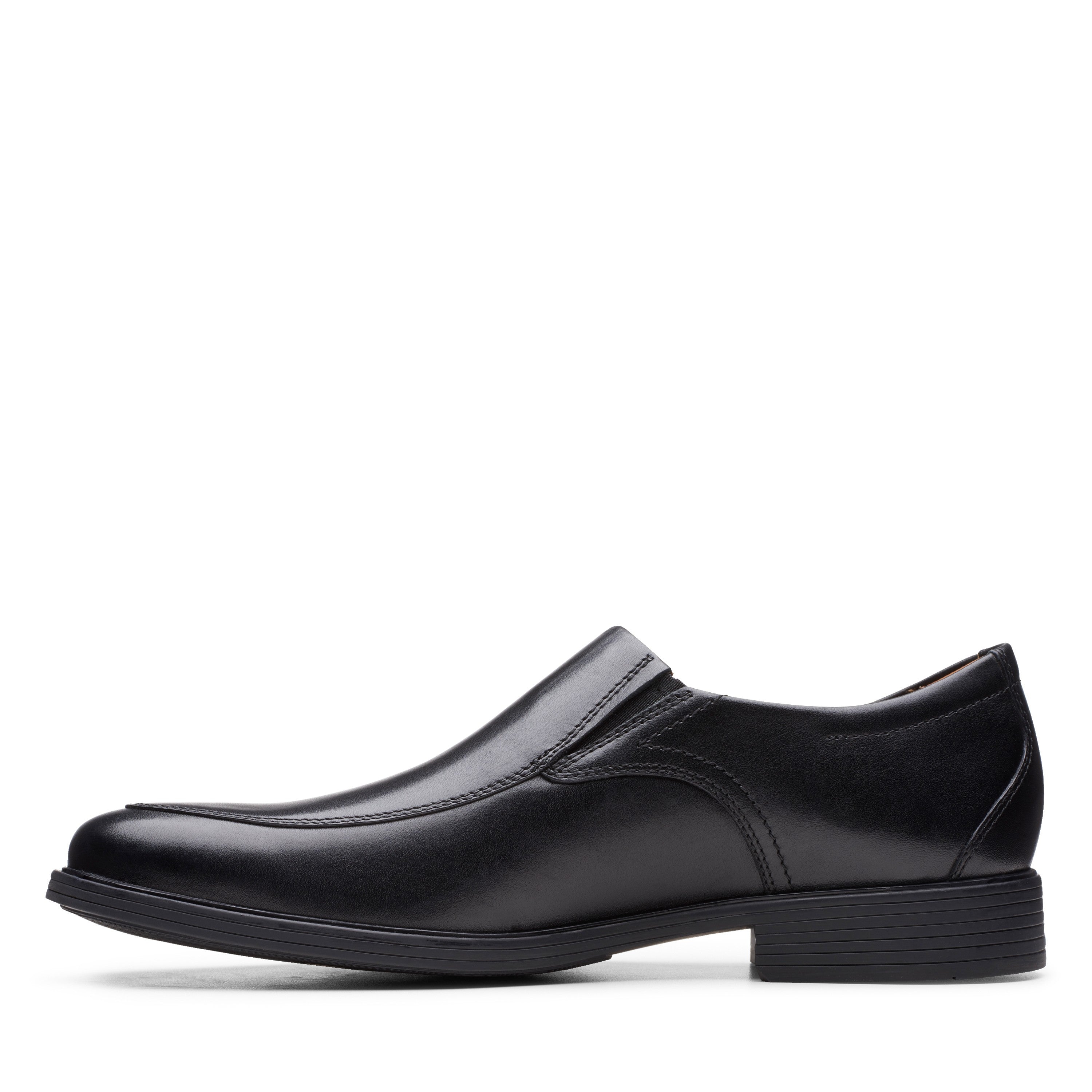 Clarks Men Black Whiddon Step Shoes