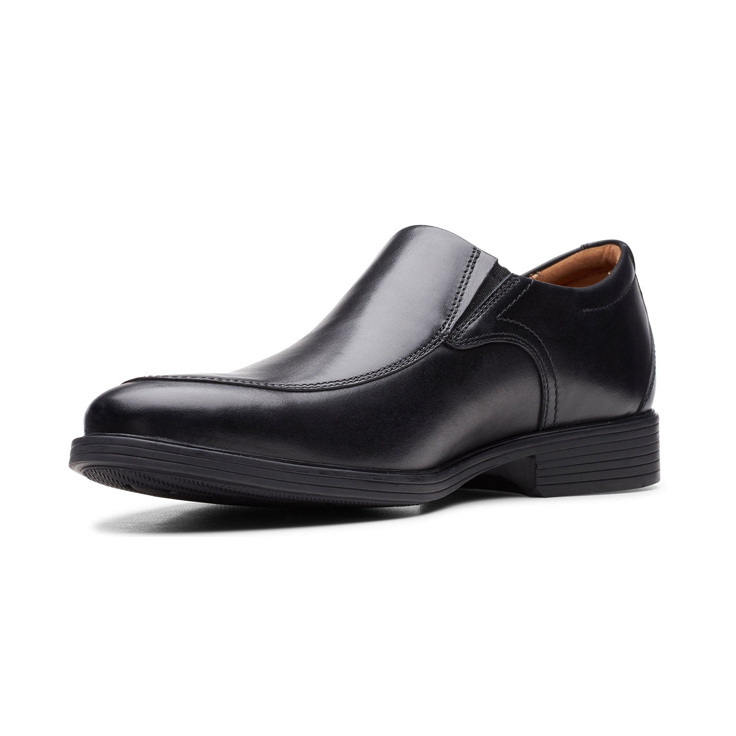 Clarks Men Whiddon Step Black Shoes