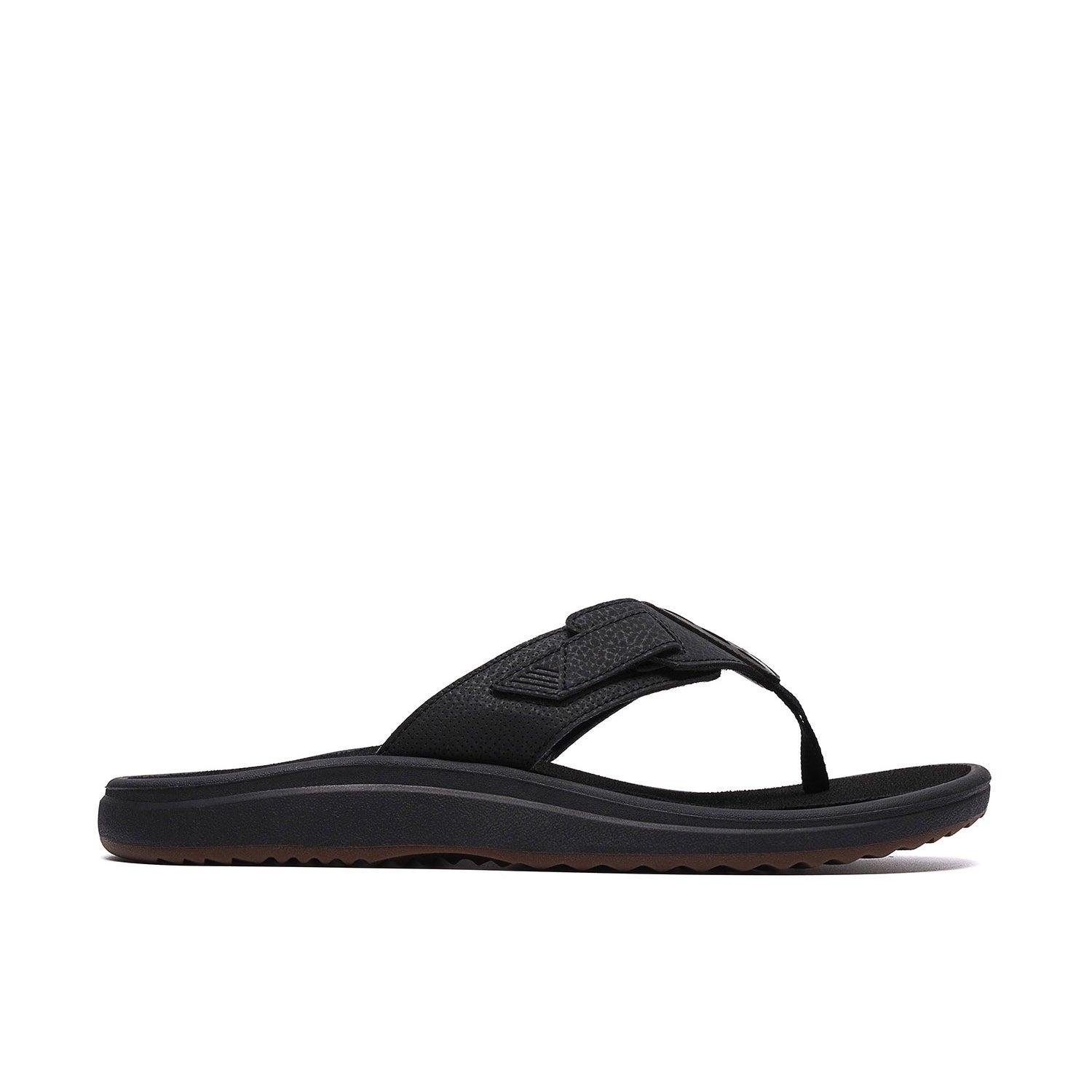 Clarks Men Brinkley Black Sandals