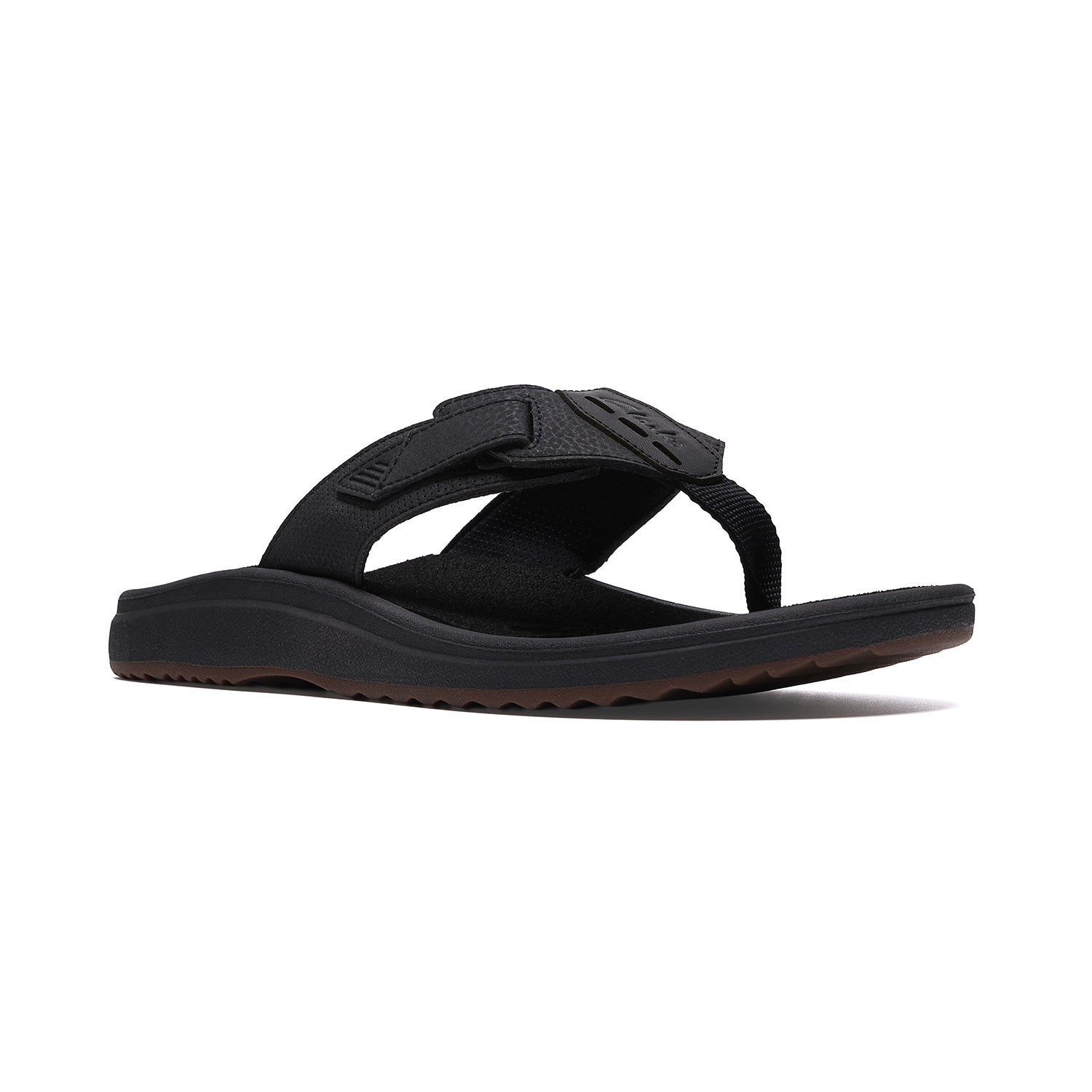 Clarks Men Brinkley Black Sandals
