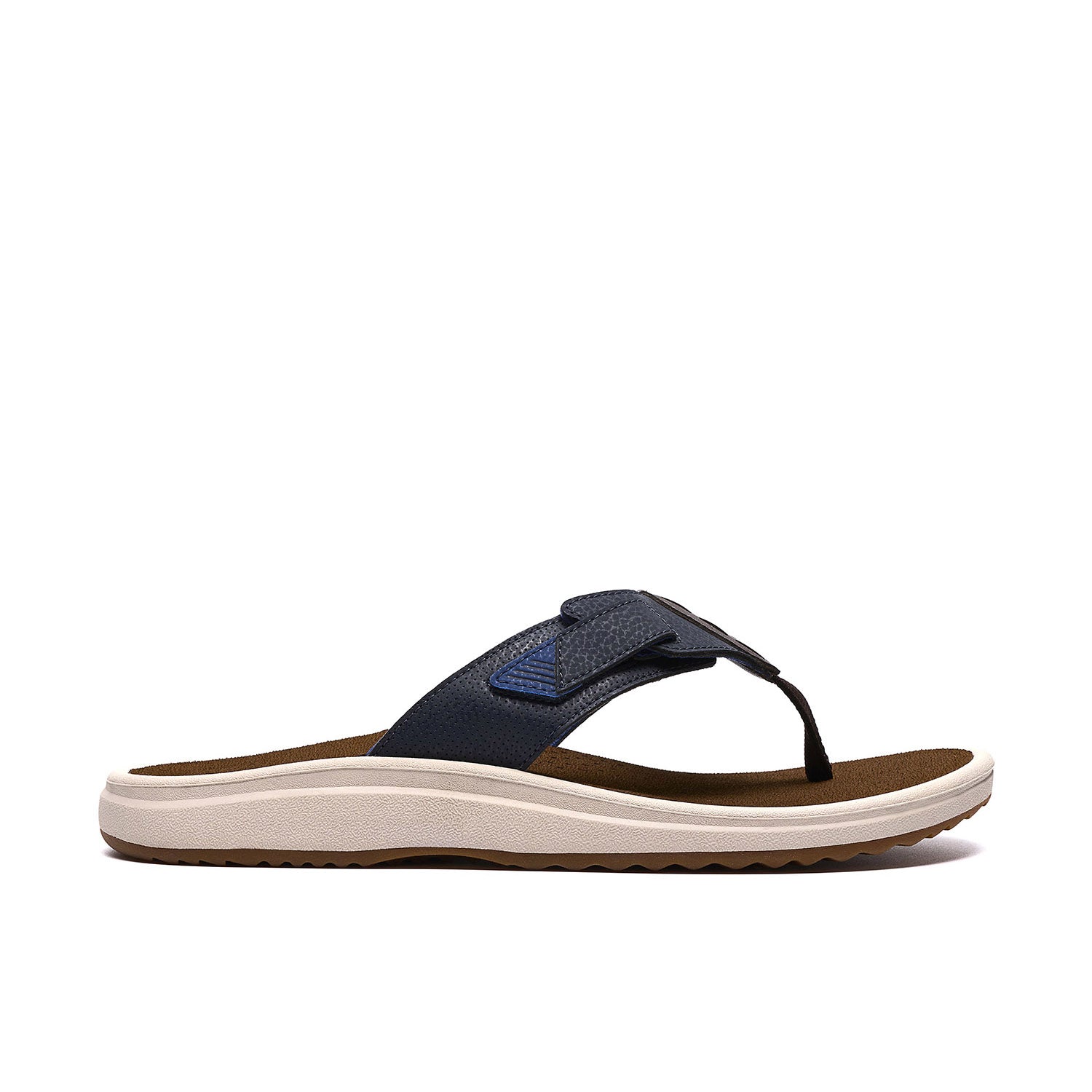 Clarks Men Brinkley Blue-Navy Sandals