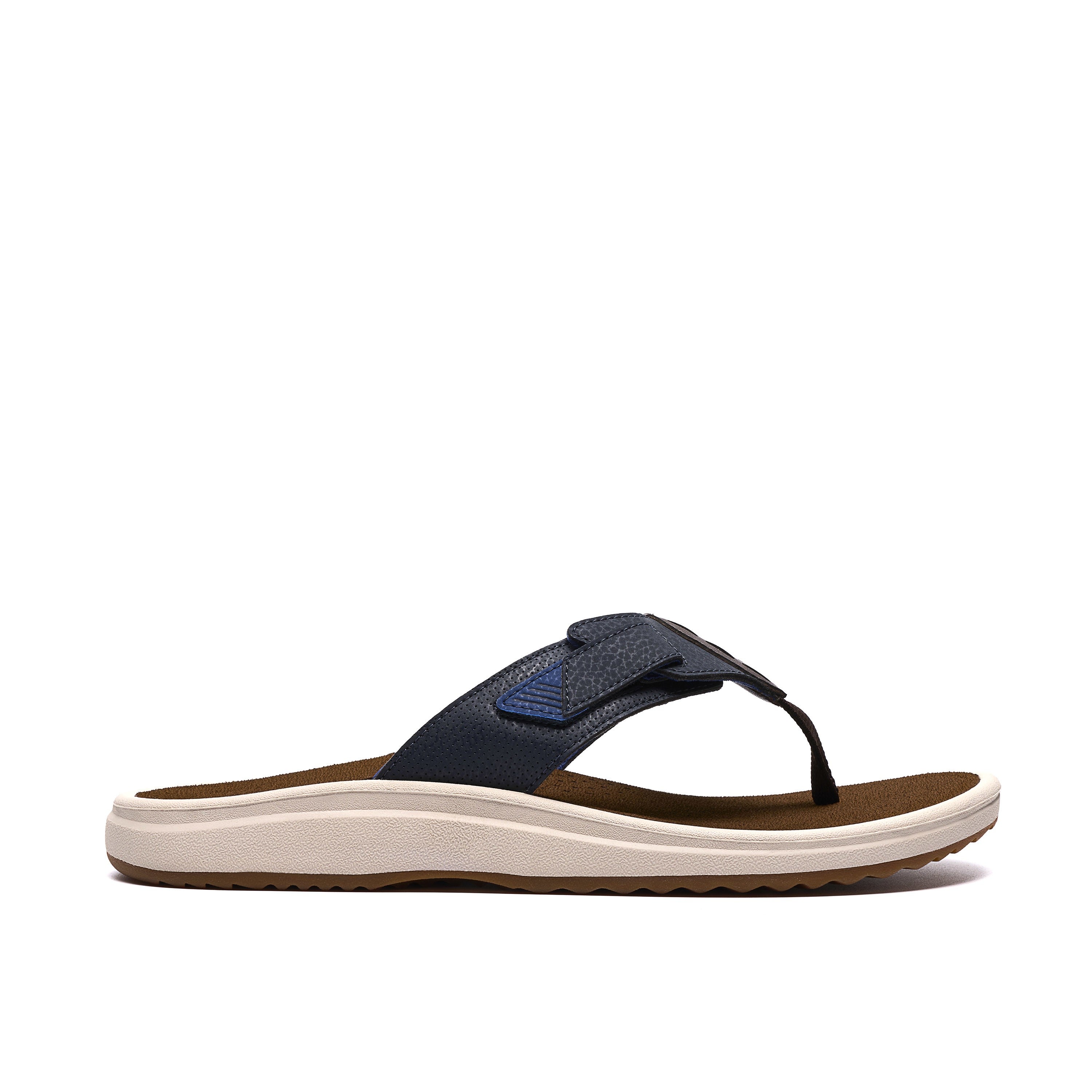 Clarks Men Blue-Navy M Brinkley Sandals