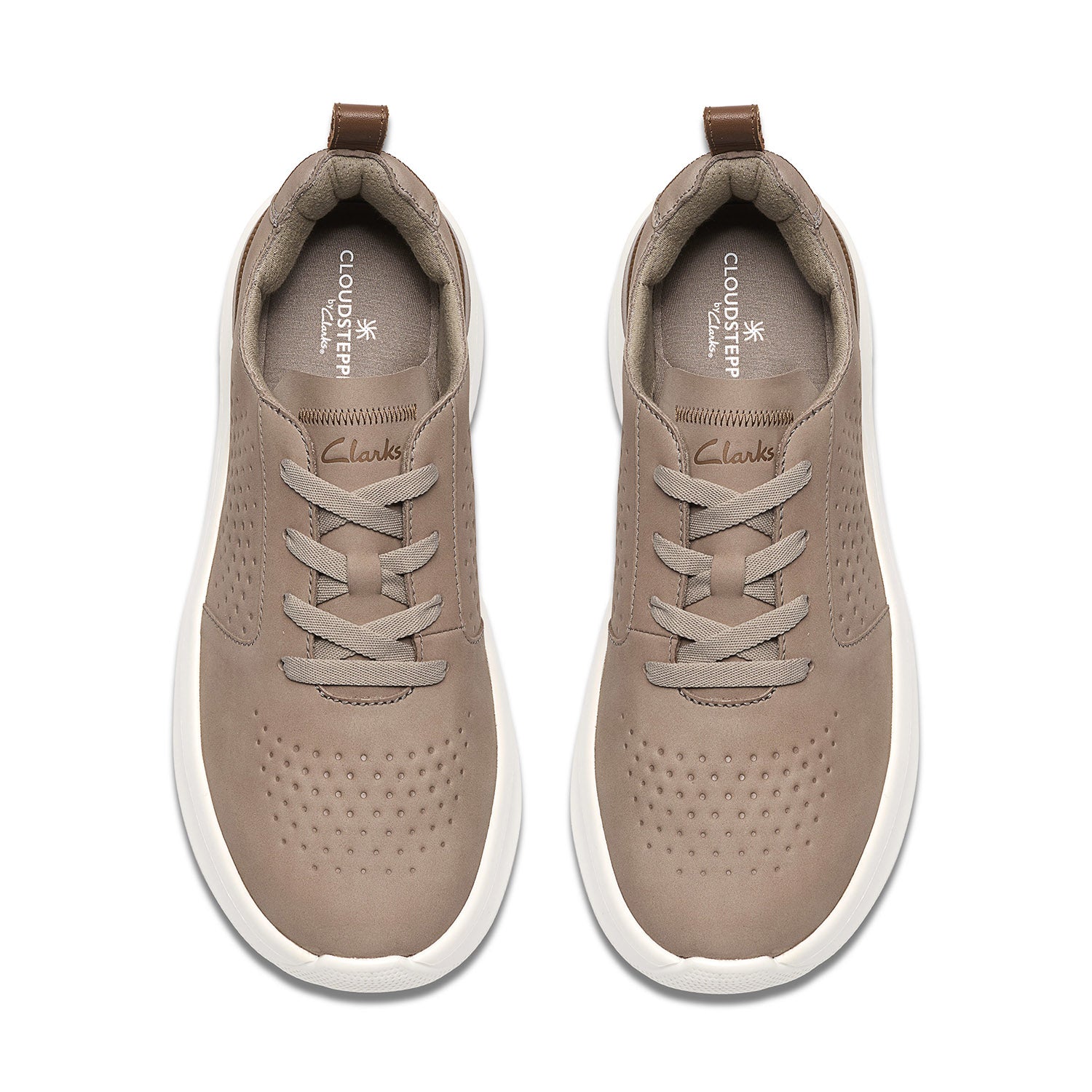 Clarks Men Solevana Style Grey Shoes
