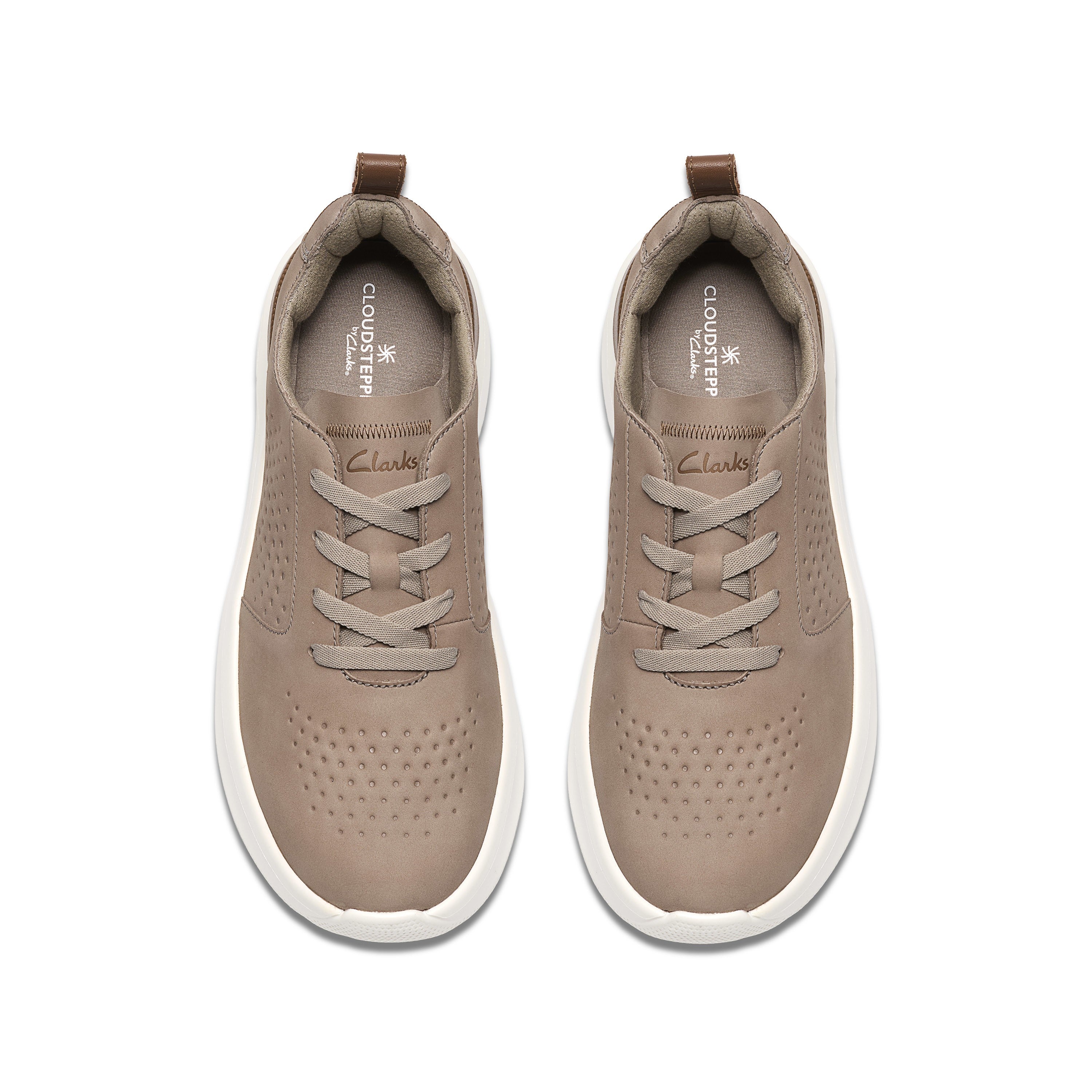 Clarks Men Grey Solevanastyle Shoes