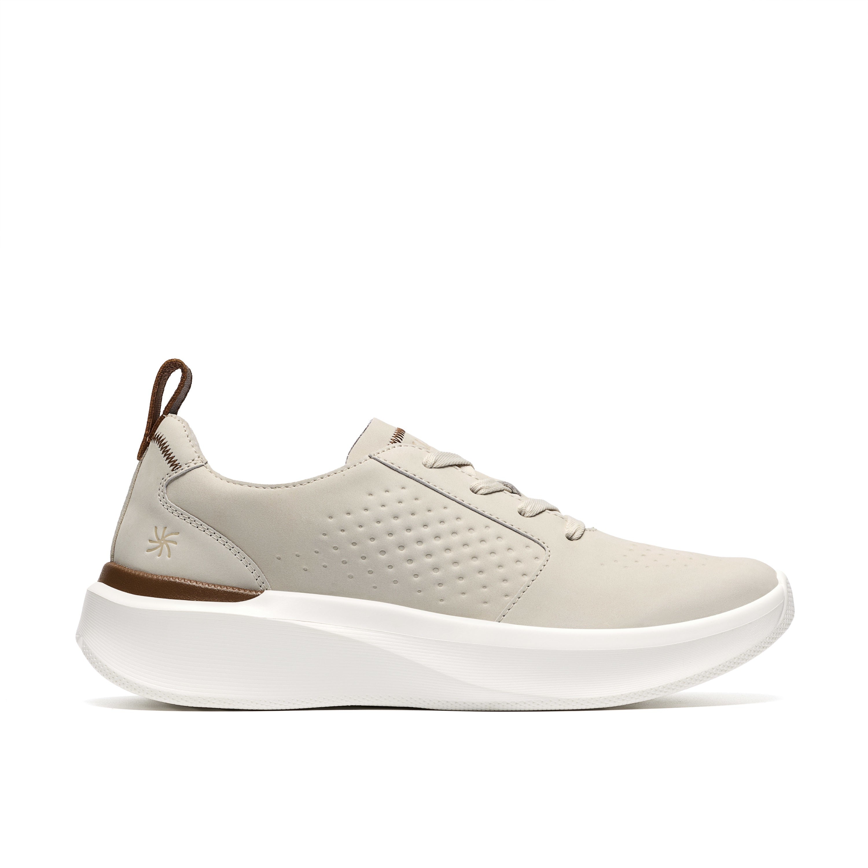 Clarks Men Off-White Solevanastyle Shoes