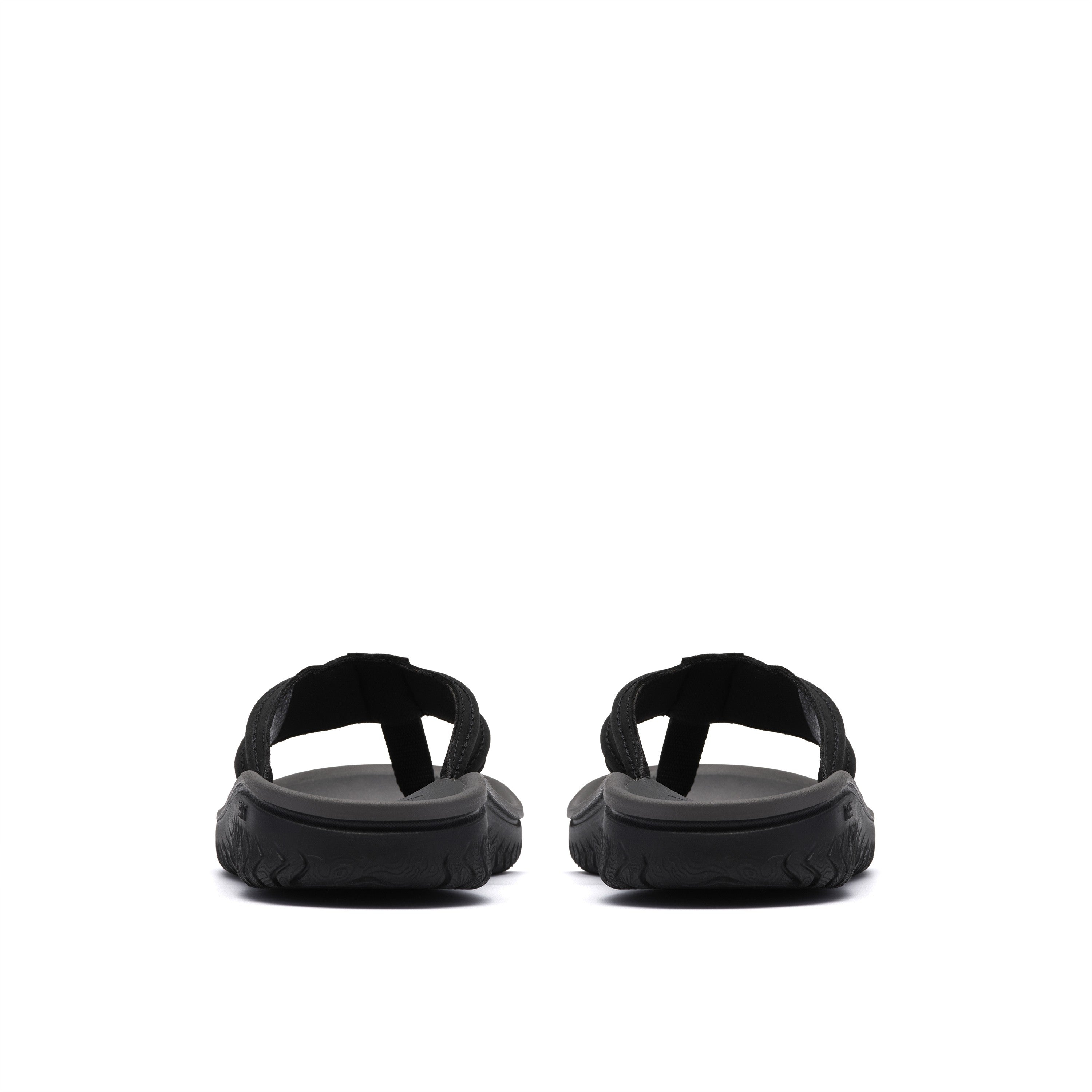 Clarks Men Black Wesley Surf Sandals