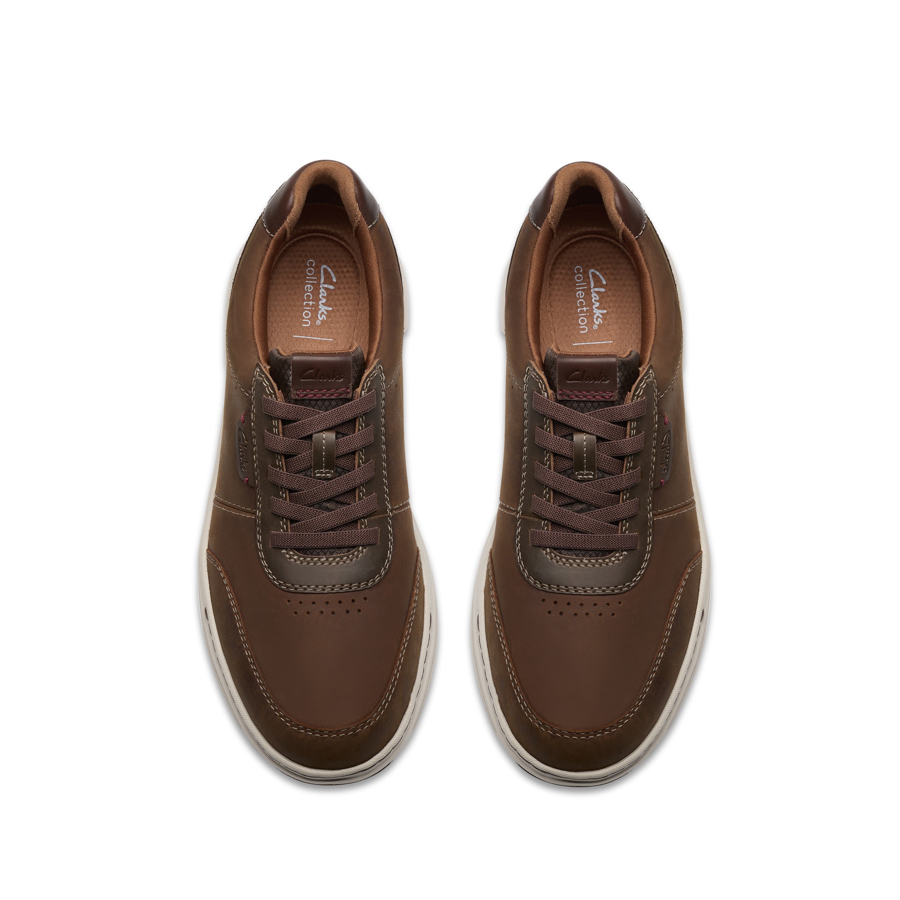 Clarks Men Brown Craftwell Lace Shoes