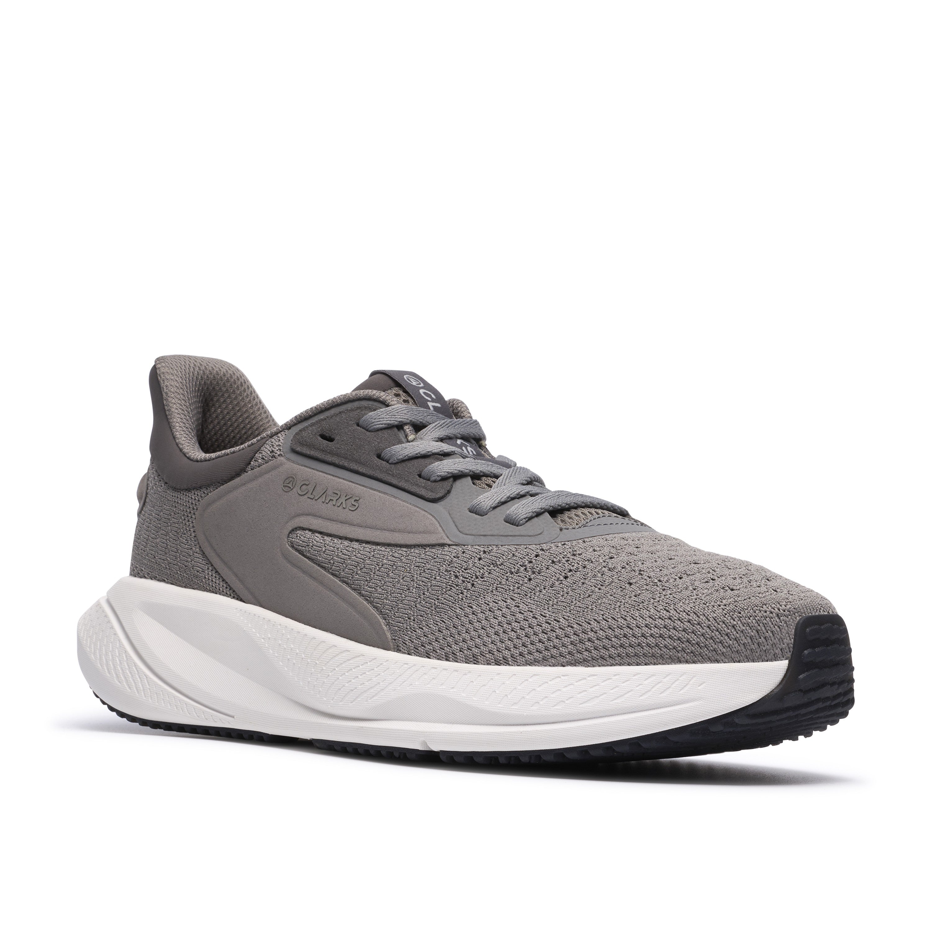 Clarks Men Grey Pace Move Shoes