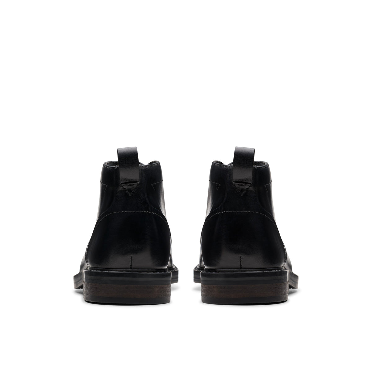 Clarks Men Black Aldwin Chukka Boots