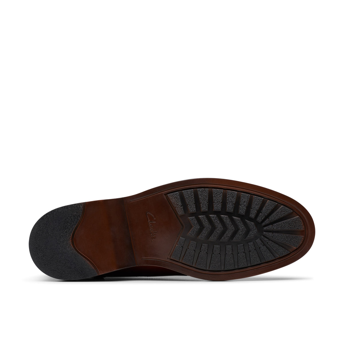 Clarks Men Tan Aldwin Chukka Boots