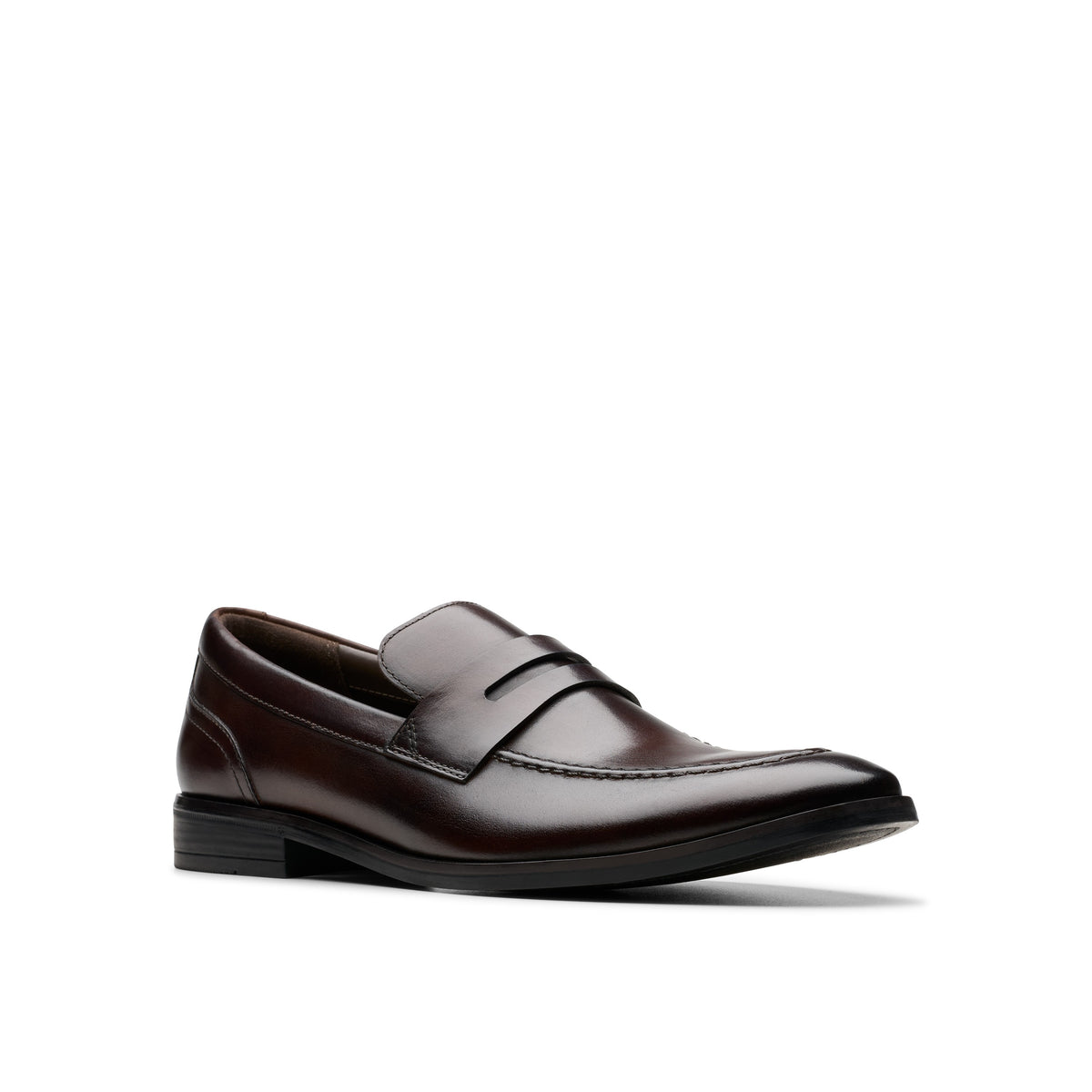Clarks Men Brown Brandon Step Shoes