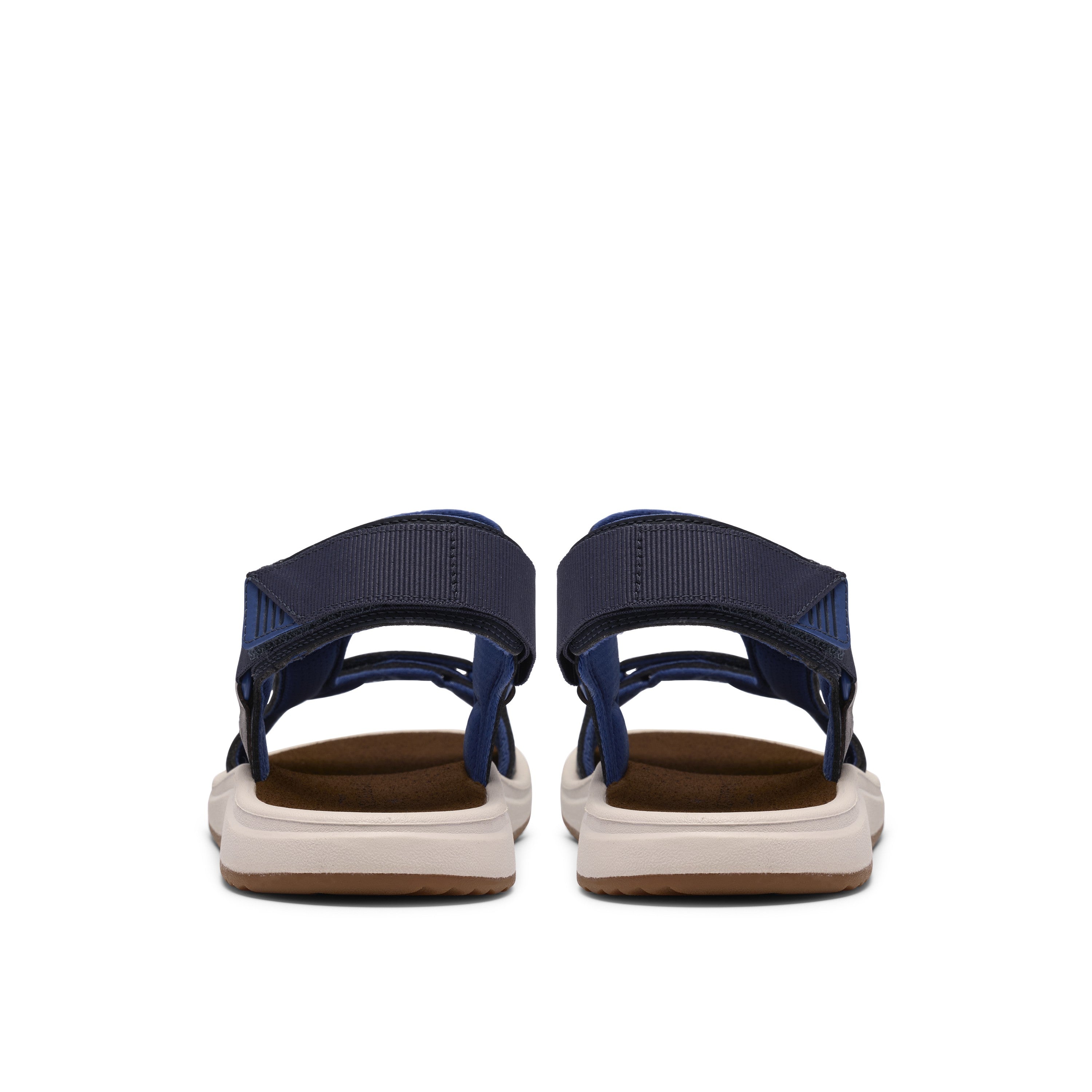 Clarks Men Blue-Navy Brinkley Trail Sandals