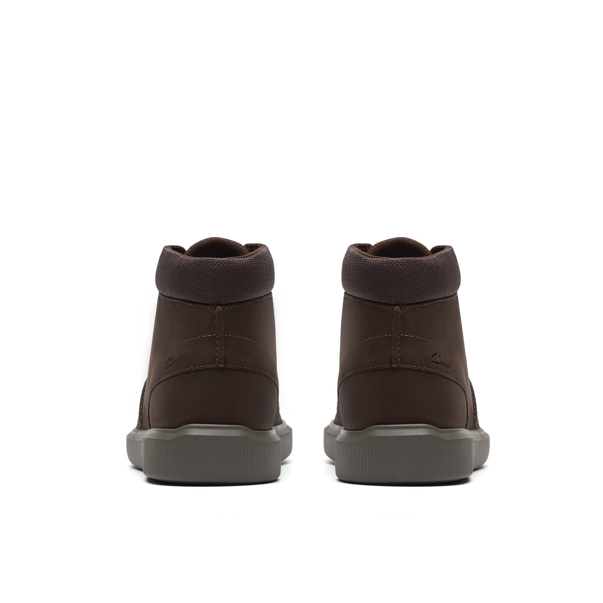 Clarks Men Brown Brodin Mid Boots
