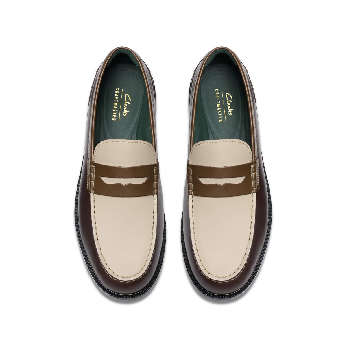 Clarks Men Brown Craftjames Lo Shoes