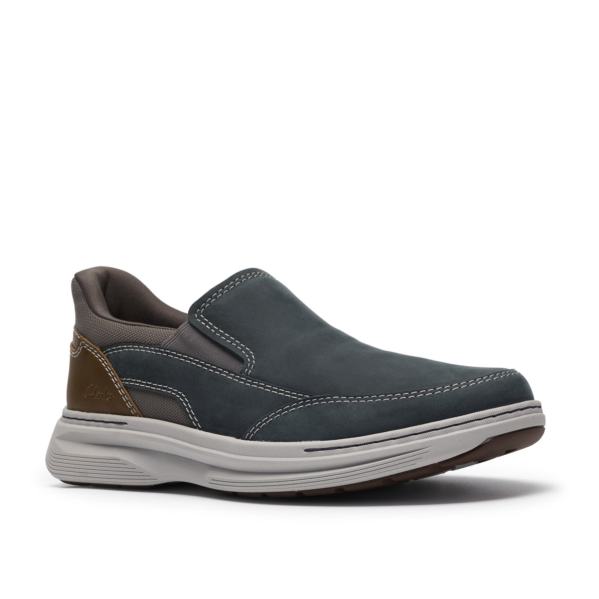 Clarks Men Blue-Navy Craftwell Step Shoes