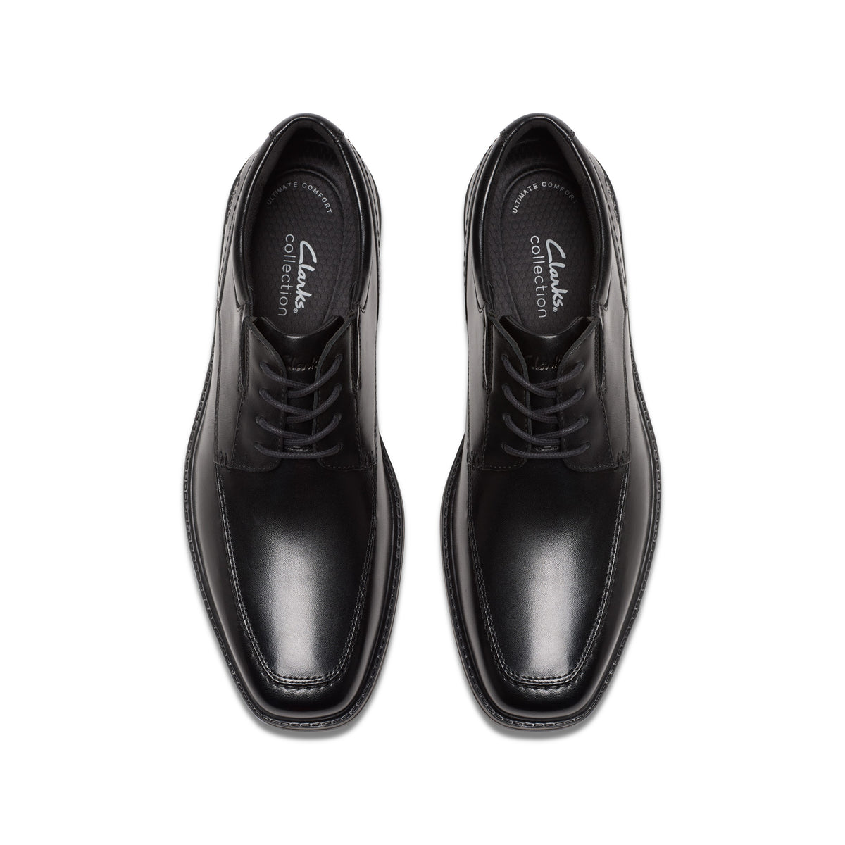 Clarks Men Black Dresslite Ace Shoes